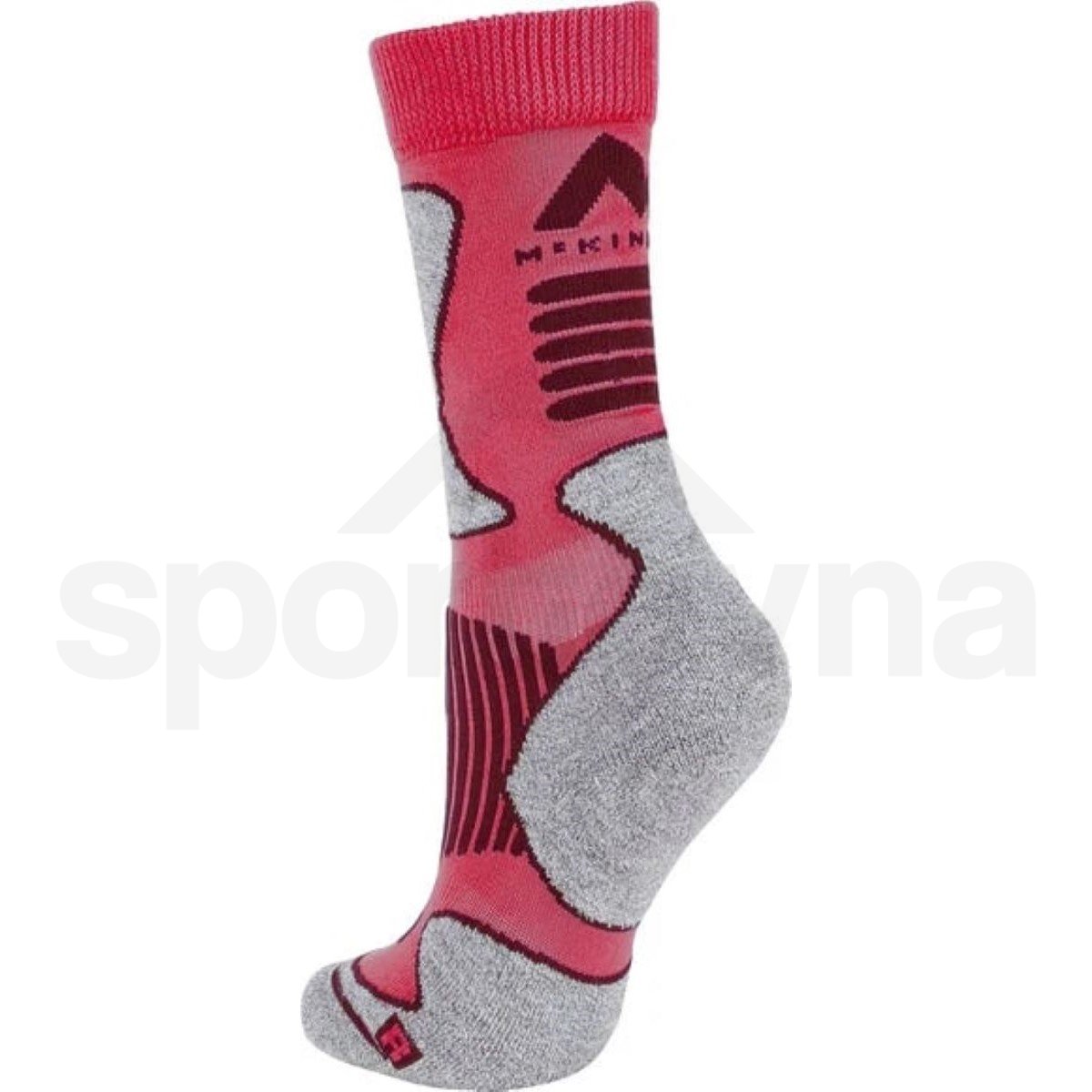 Ponožky McKinley Nils J - červená/šedá