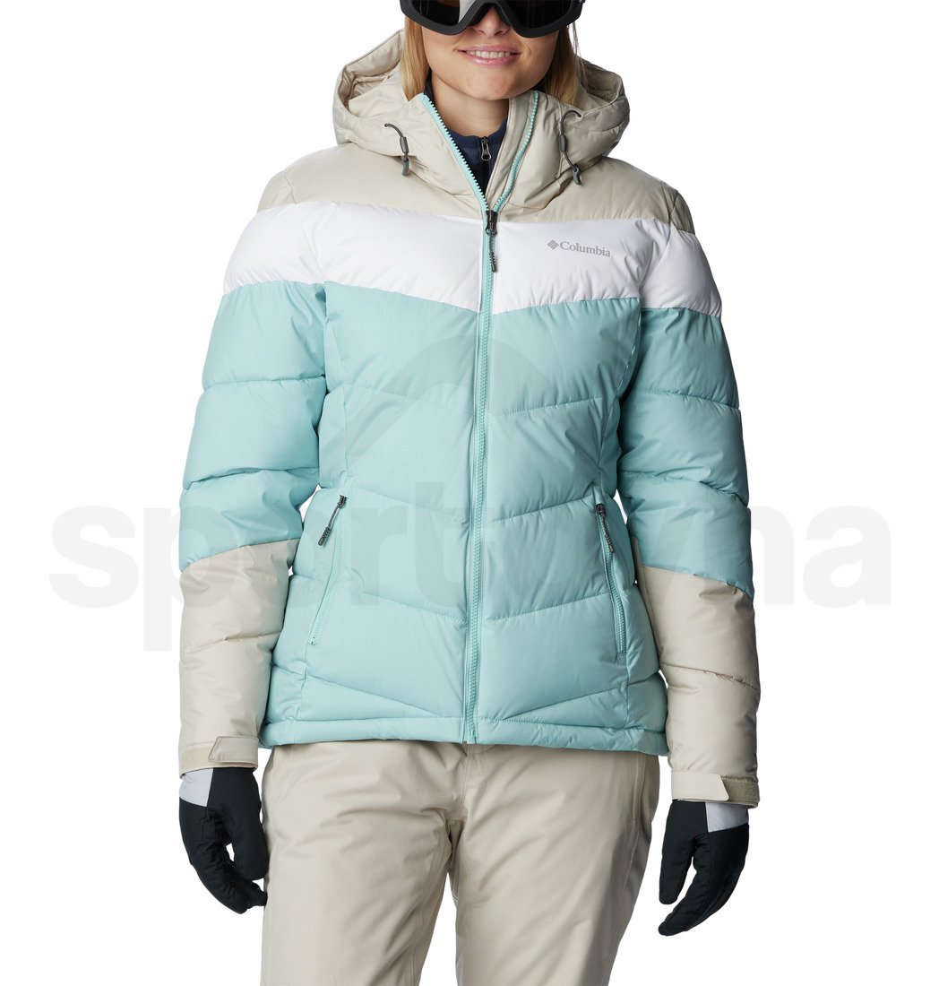 Bunda Columbia Abbott Peak™ Insulated Jacket W - modrá/béžová/biela