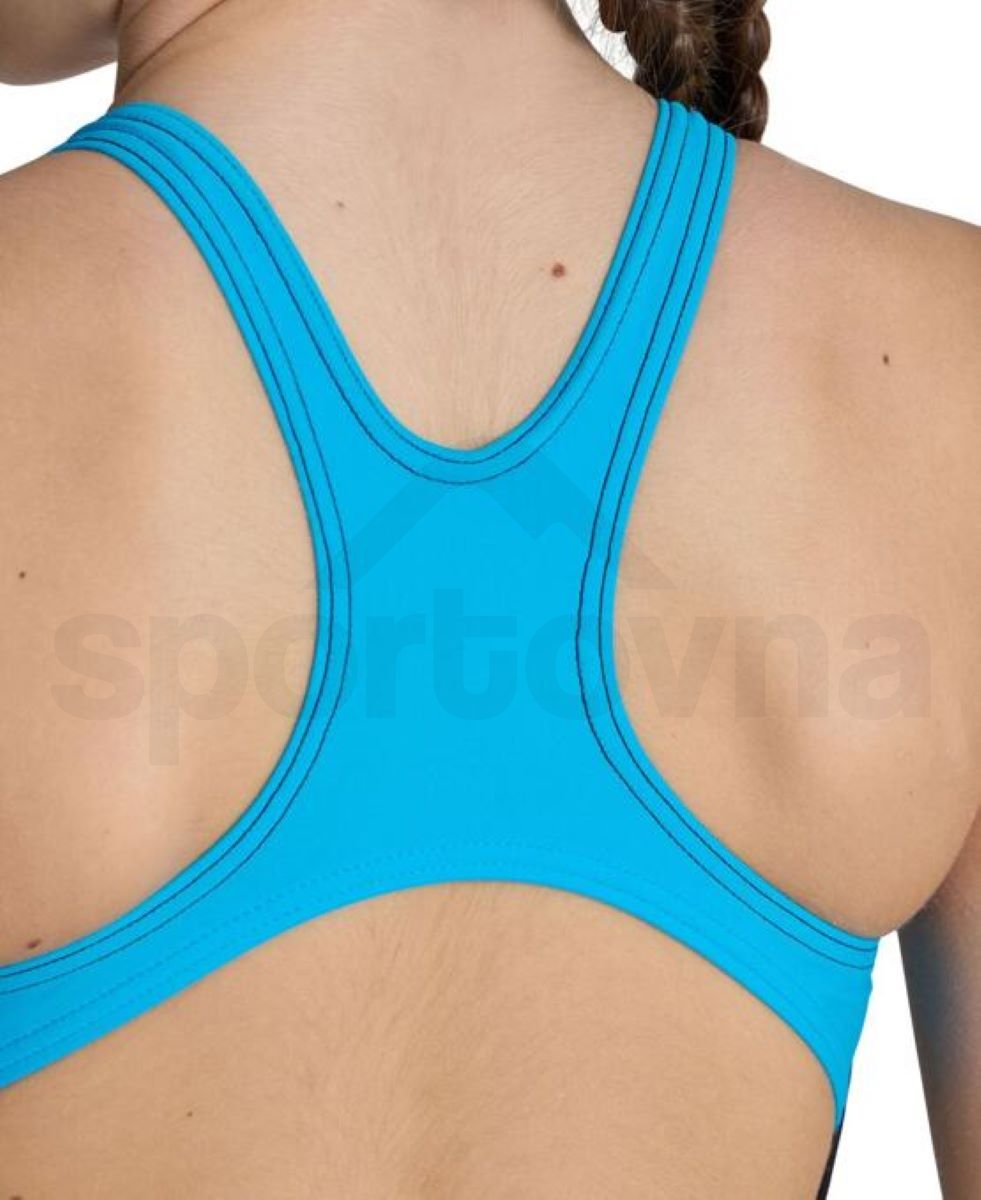 Plavky Arena Multi Pixels Swimsuit Swim Pro Back L J - černá/modrá