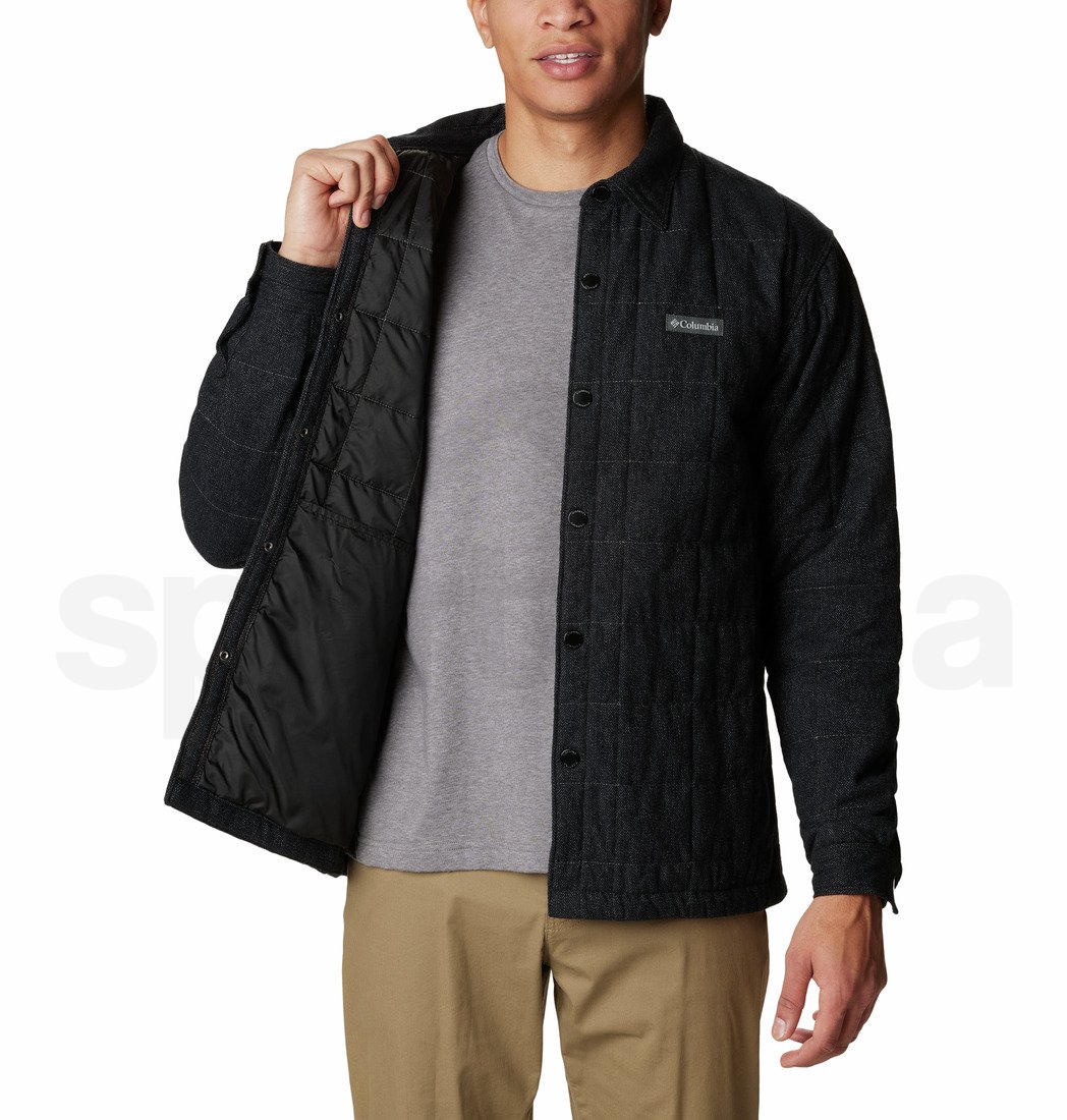 Bunda Columbia Landroamer™ Quilted Shirt Jacket M - černá