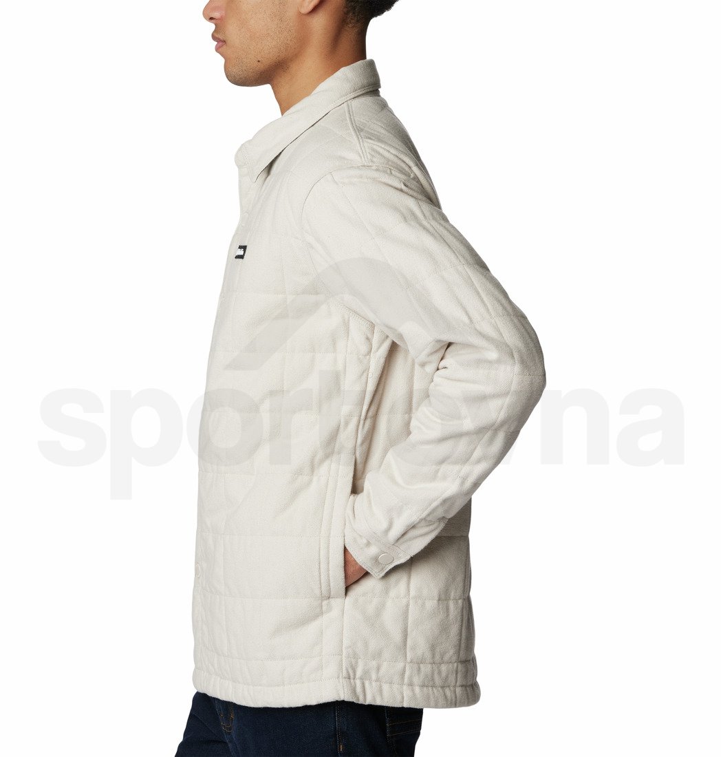 Bunda Columbia Landroamer™ Quilted Shirt Jacket M - béžová