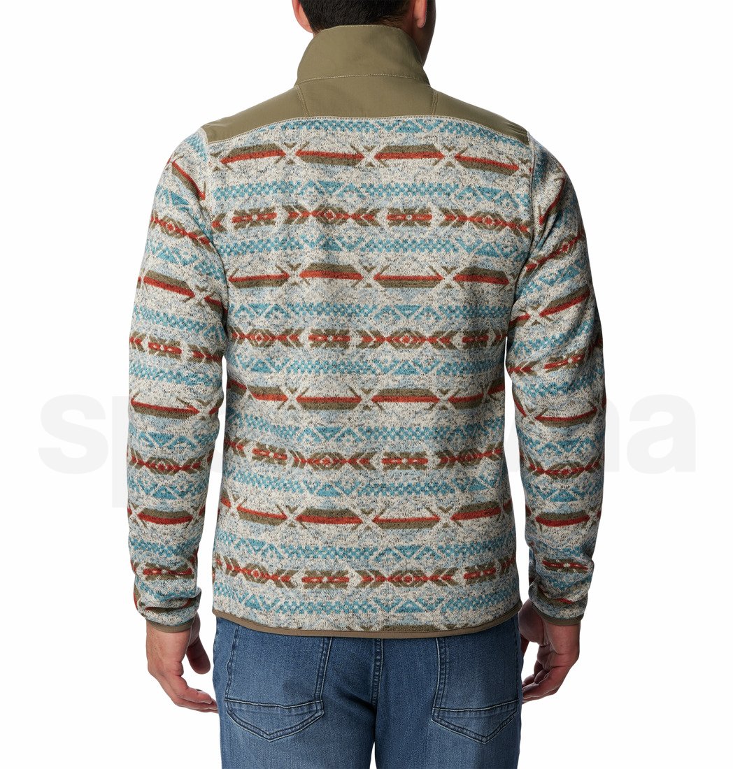 Mikina Columbia Sweater Weather™ II Printed Half Zip M - šedá