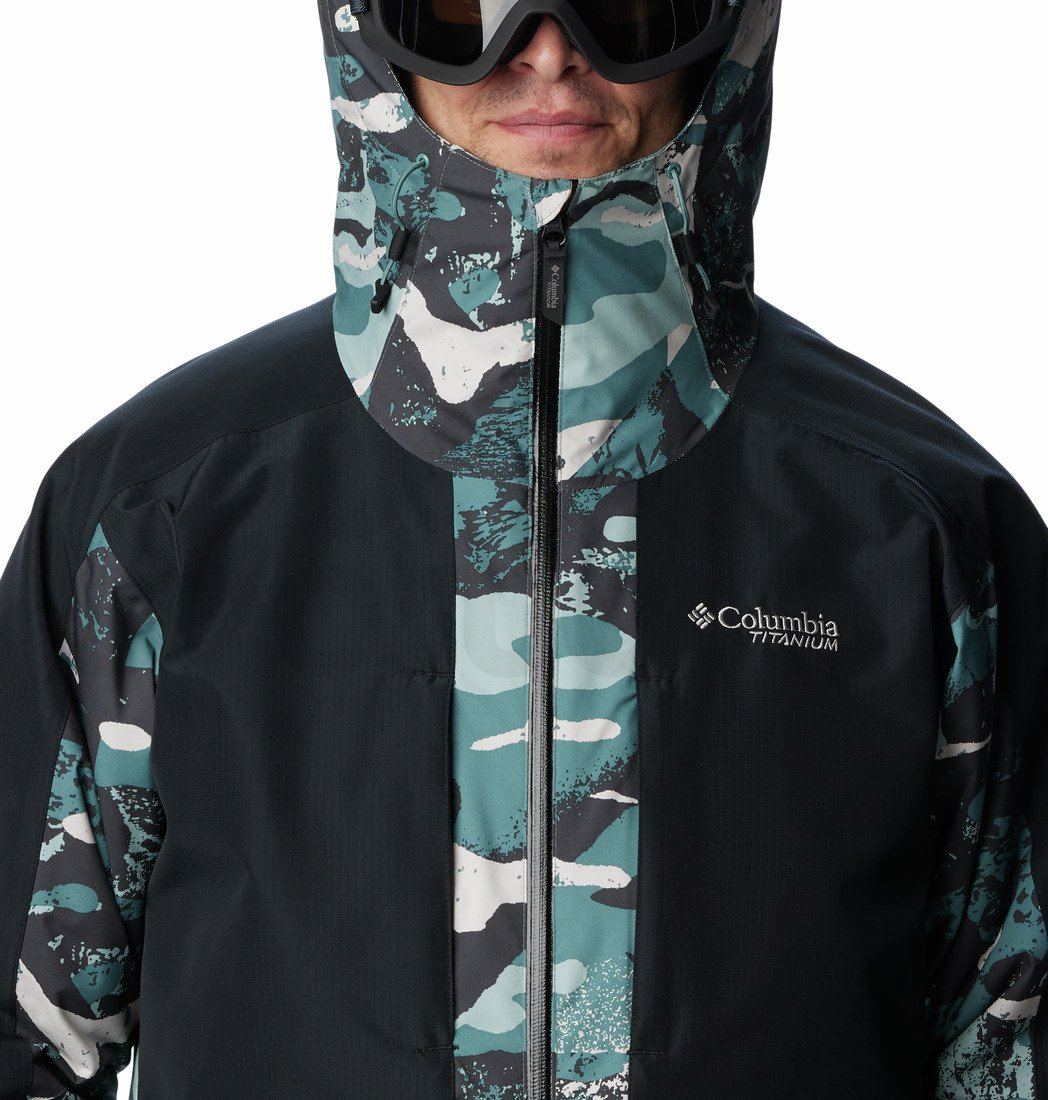 Bunda Columbia Highland Summit™ Jacket M - modrá/černá