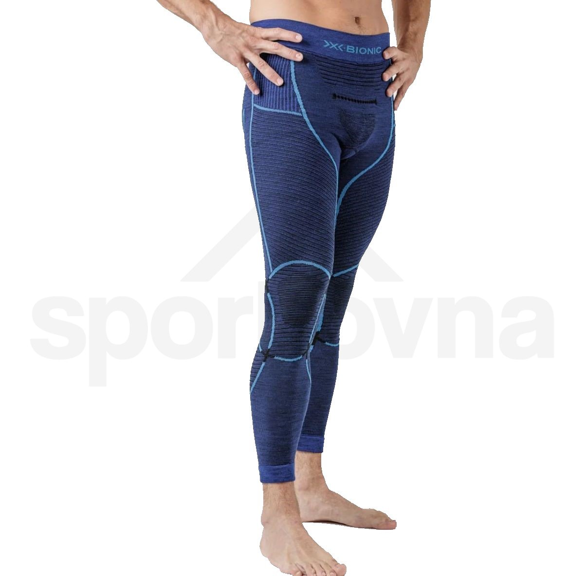Spodky X-Bionic Merino Pants M - modrá