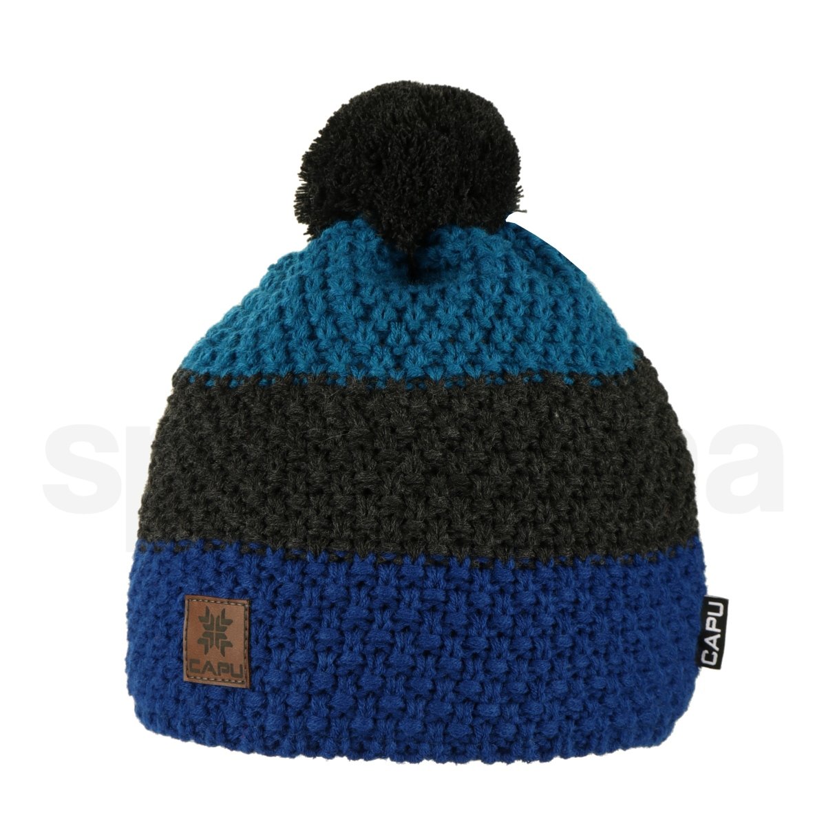 Čepice Capu 425D M - modrá/černá/modrá