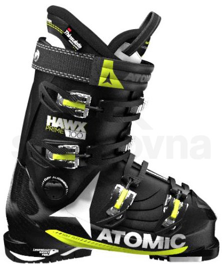 Lyžařské boty Atomic Hawx Prime 100 - černá/žlutá