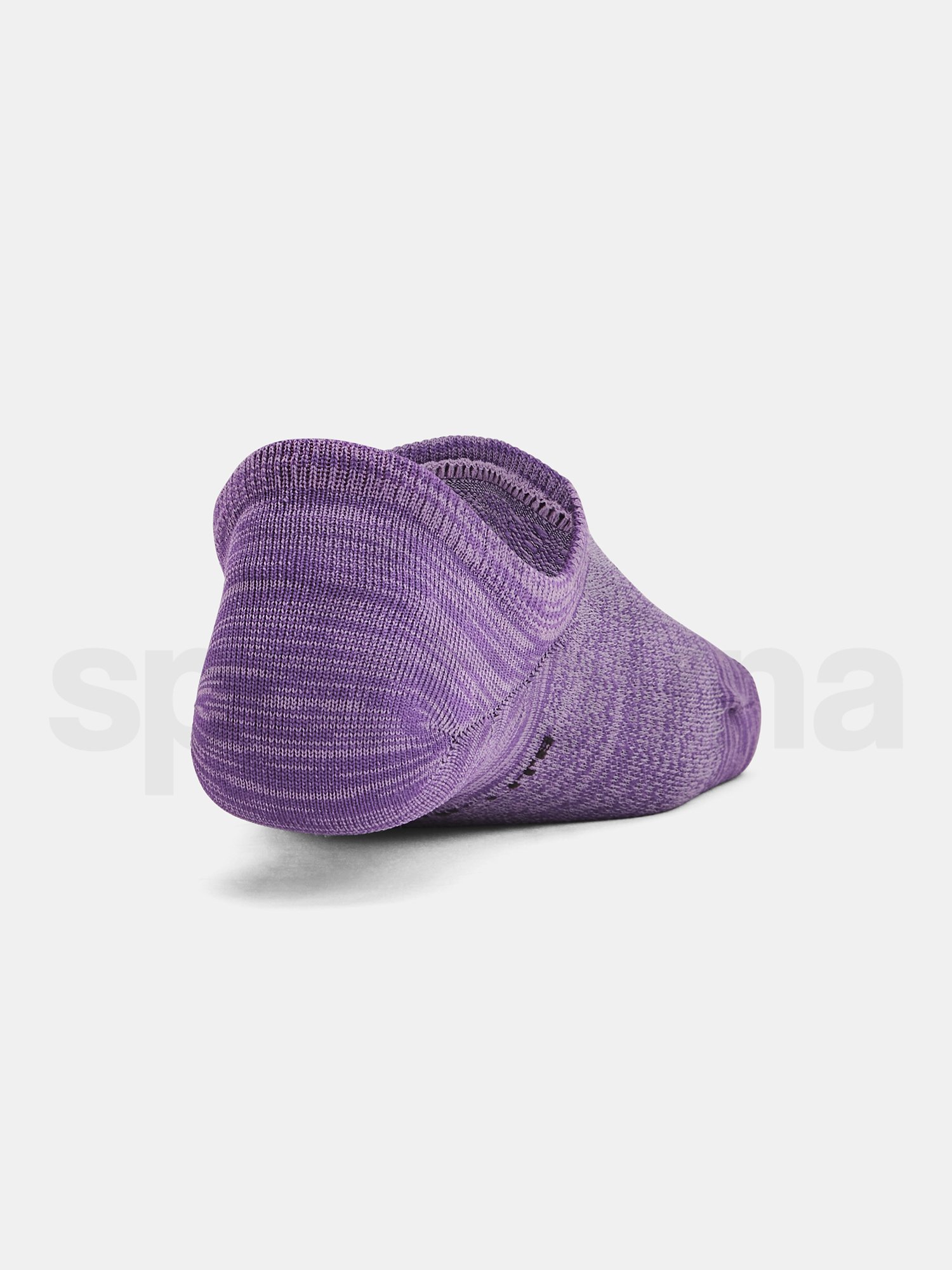 Ponožky Under Armour UA Breathe Lite Ultra Low 3p W - černá/fialová/šedá
