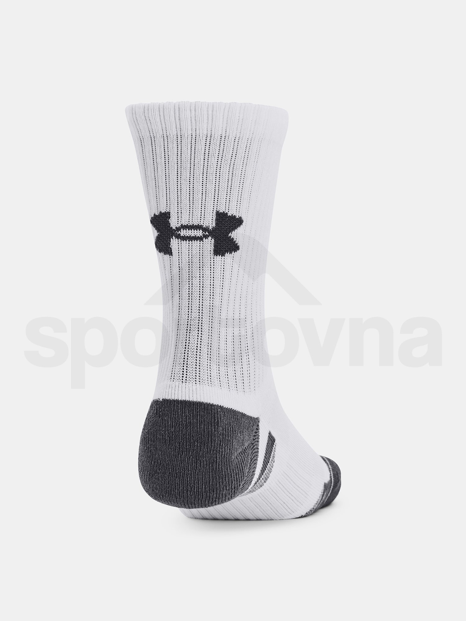 Ponožky Under Armour UA Performance Cotton 3p Mid Jr - bílá