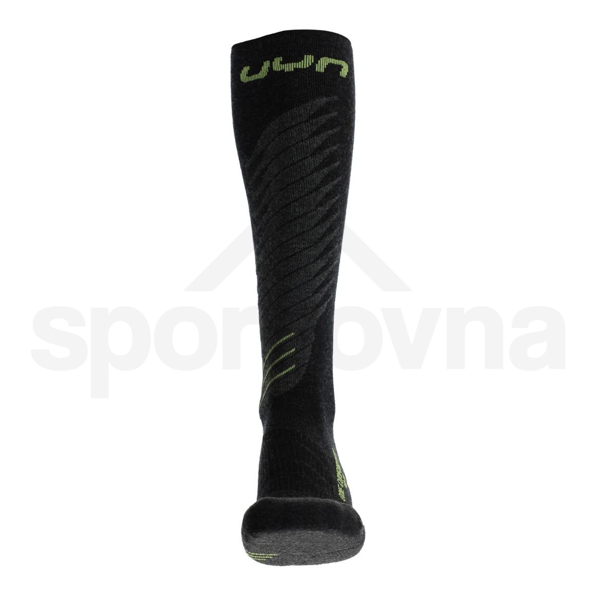 Ponožky UYN One Comfort Fit Socks M - černá/zelená