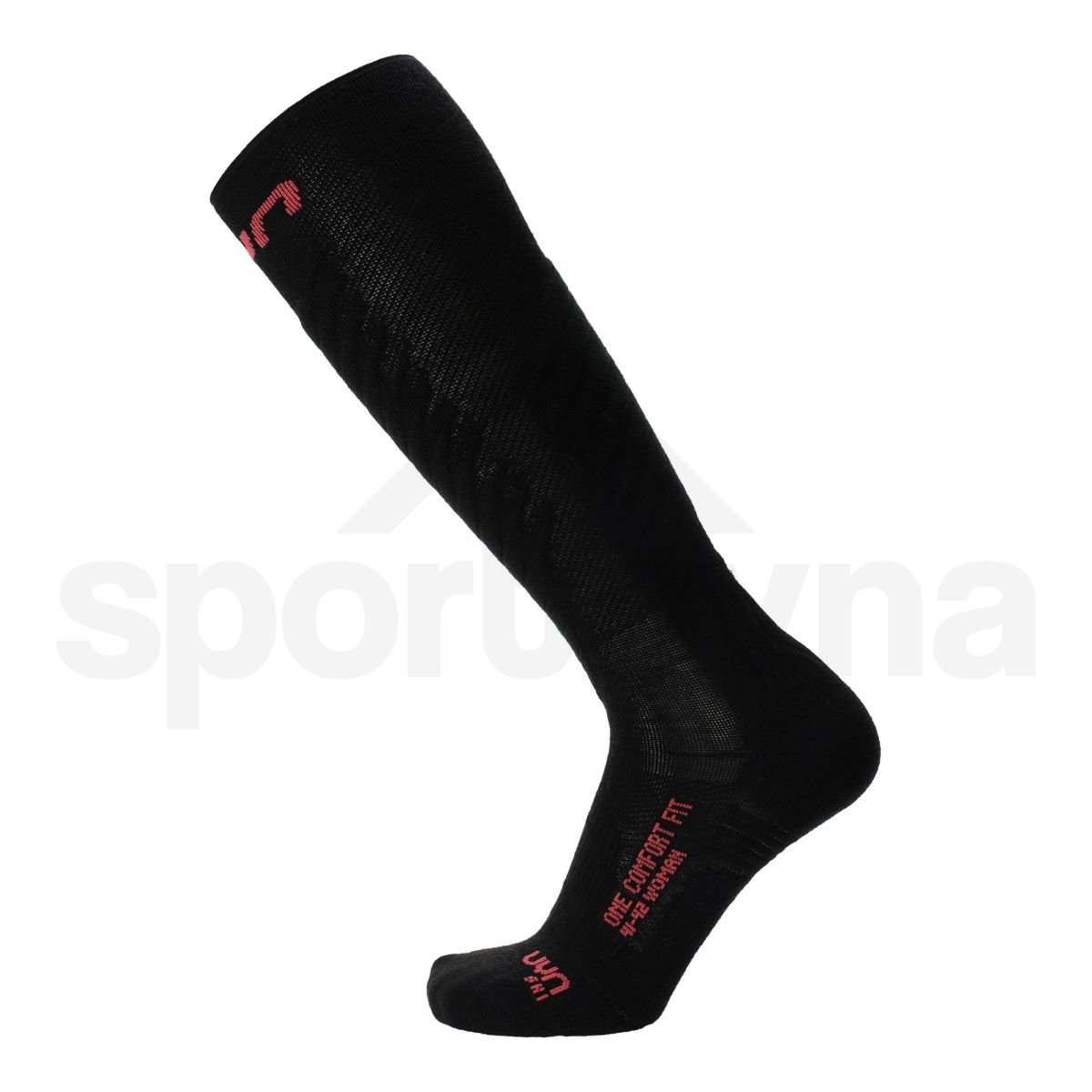 Ponožky UYN One Comfort Fit Socks W - černá/růžová