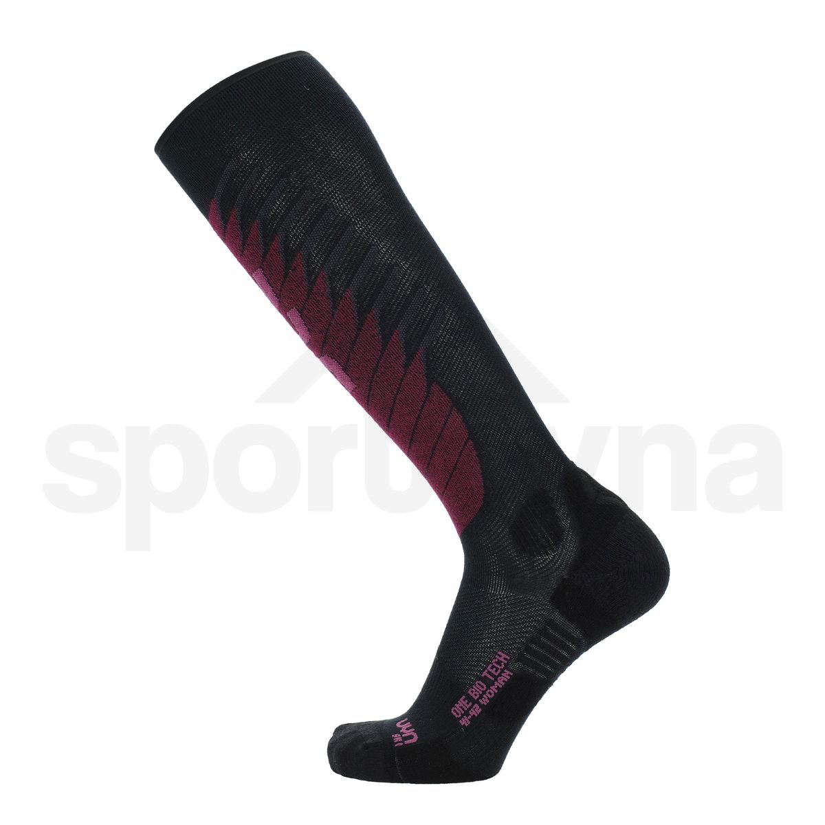 Ponožky UYN One Biotech Socks W - černá/fialová
