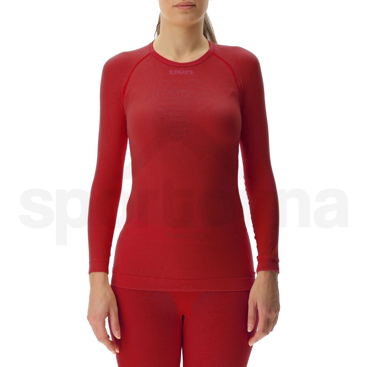 Tričko UYN Energyon Biotech UW Shirt LG SL W - červená