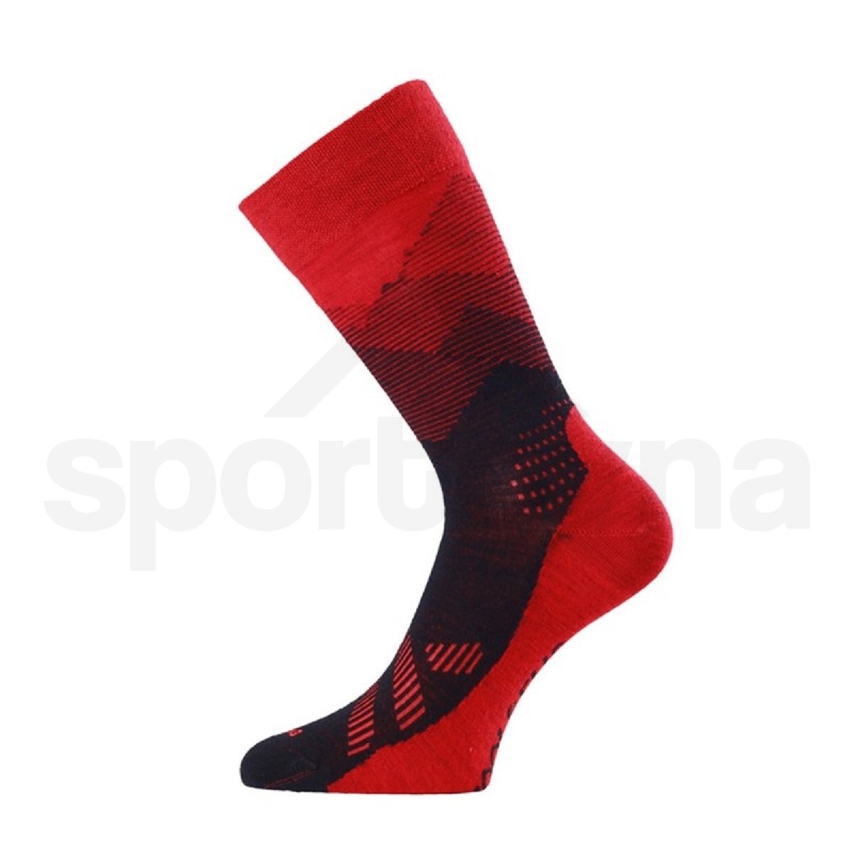 Ponožky Lasting FWO - červená