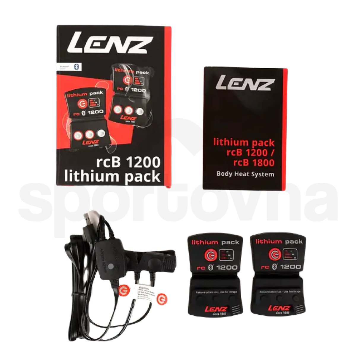 Baterie Lenz Lithium pack rcB 1200 (USB)
