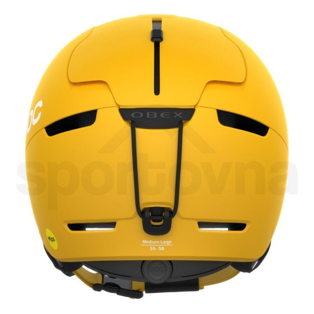 Helma Ski POC Obex Mips S - žlutá