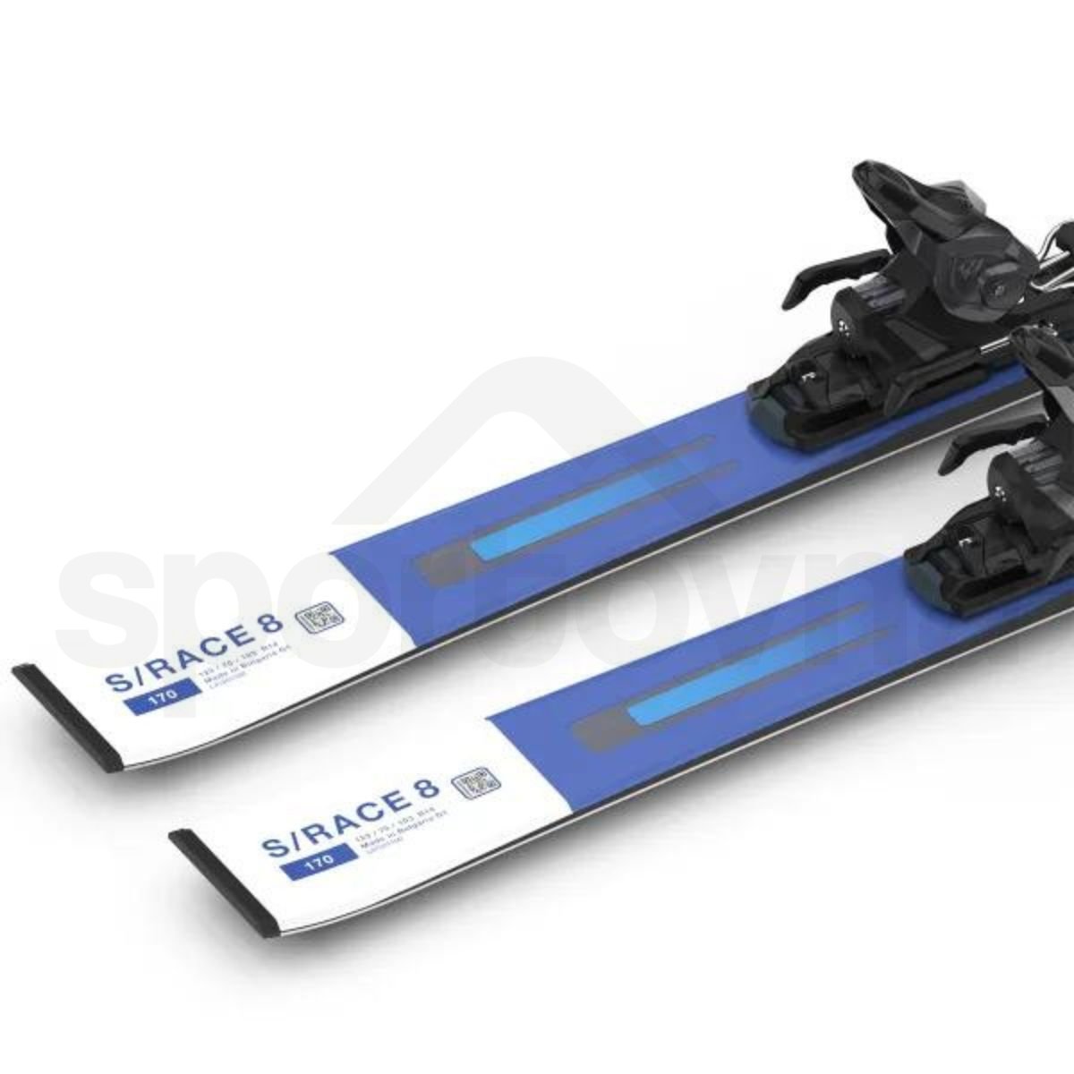 Lyže Salomon E S RACE 8 + M11 GW L80 Uni Race - modrá