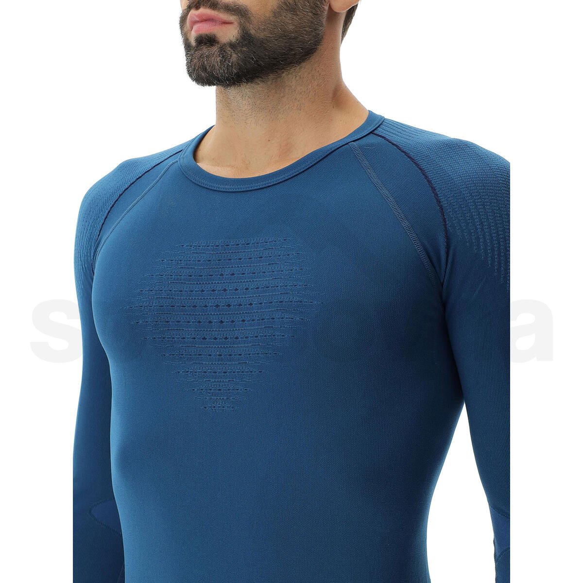 Tričko UYN Evolutyon UW Shirt LG SL - modrá