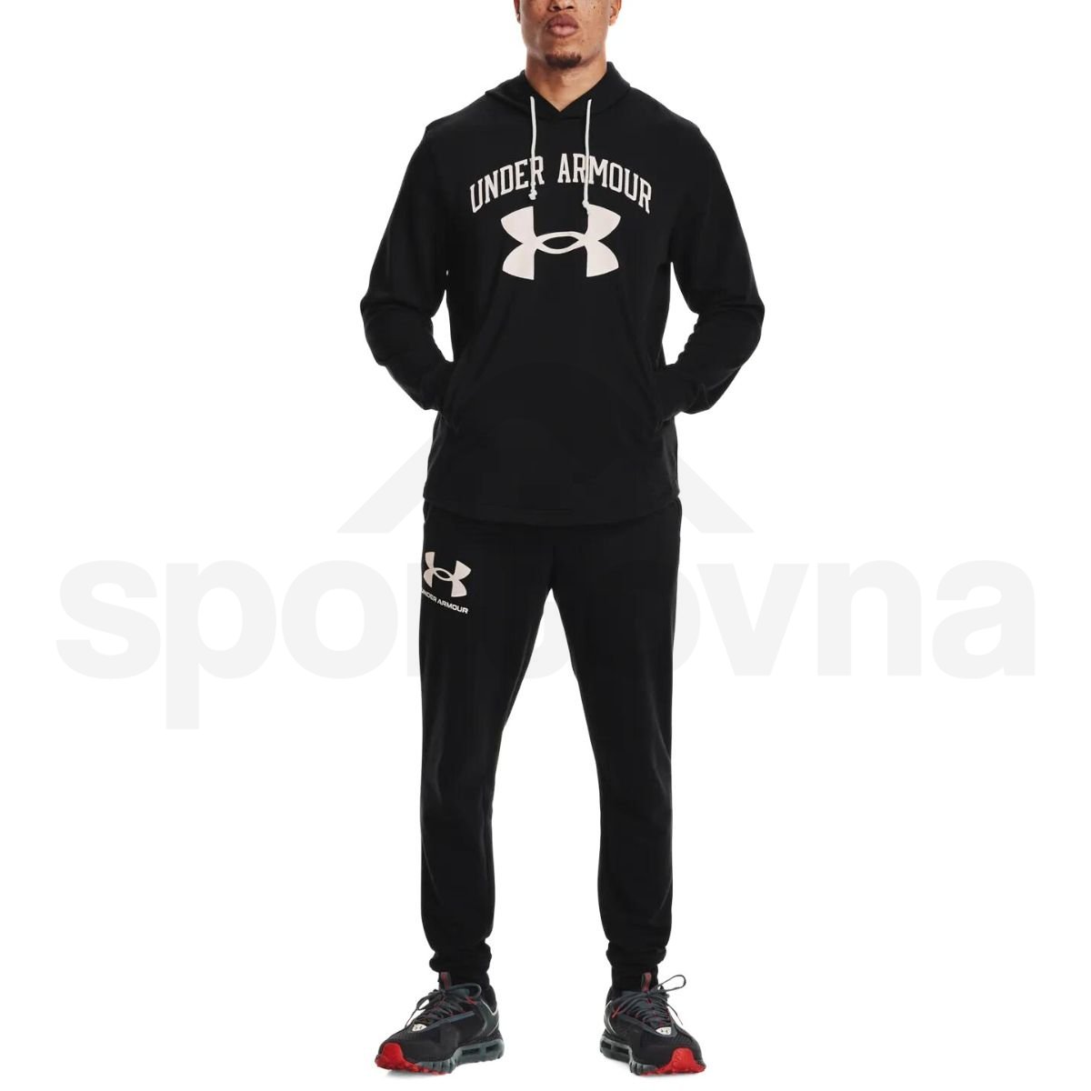 Mikina Under Armour Rival Terry Big Logo HD M - černá