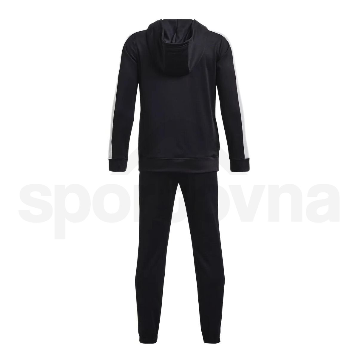 Souprava Under Armour UA Knit Hooded Track Suit Jr - černá