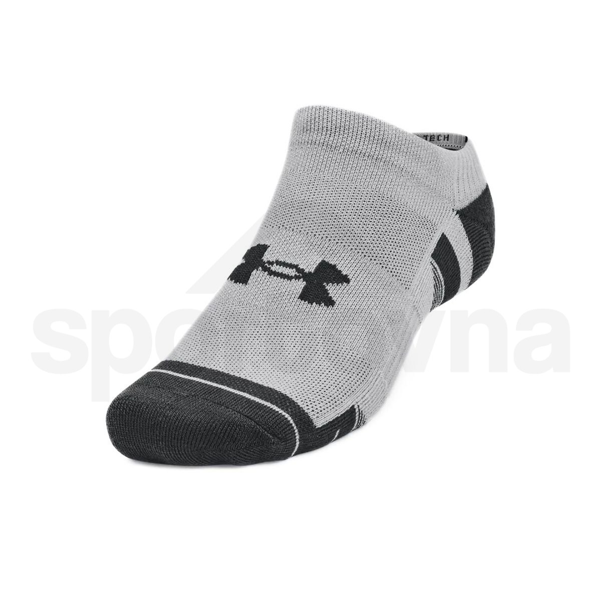 Ponožky Under Armour UA Performance Tech 3pk NS - šedá