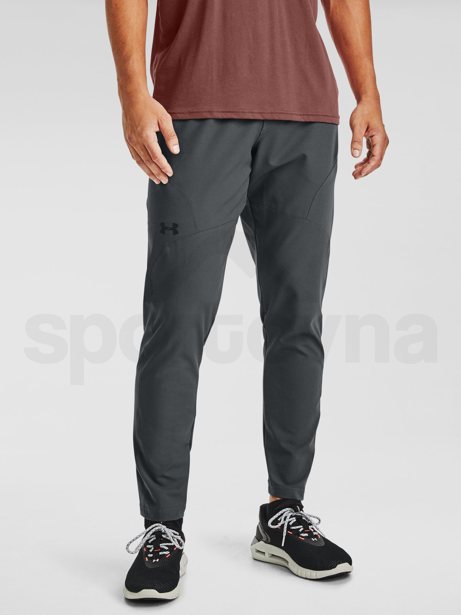 Kalhoty Under Armour UNSTOPPABLE TAPERED Storm PANTS-GRY