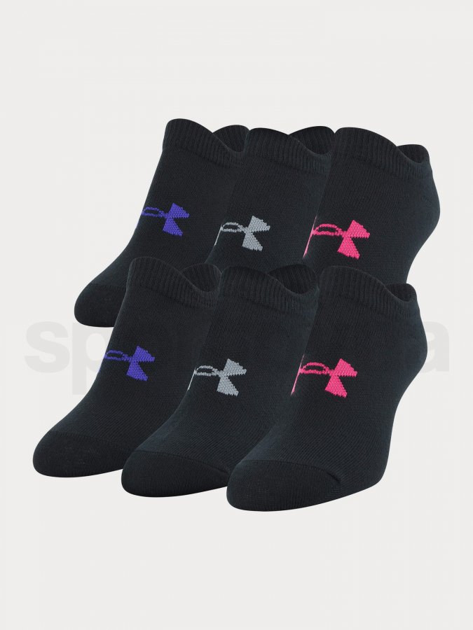 Ponožky Under Armour Girl\'S Essential Ns J - černá