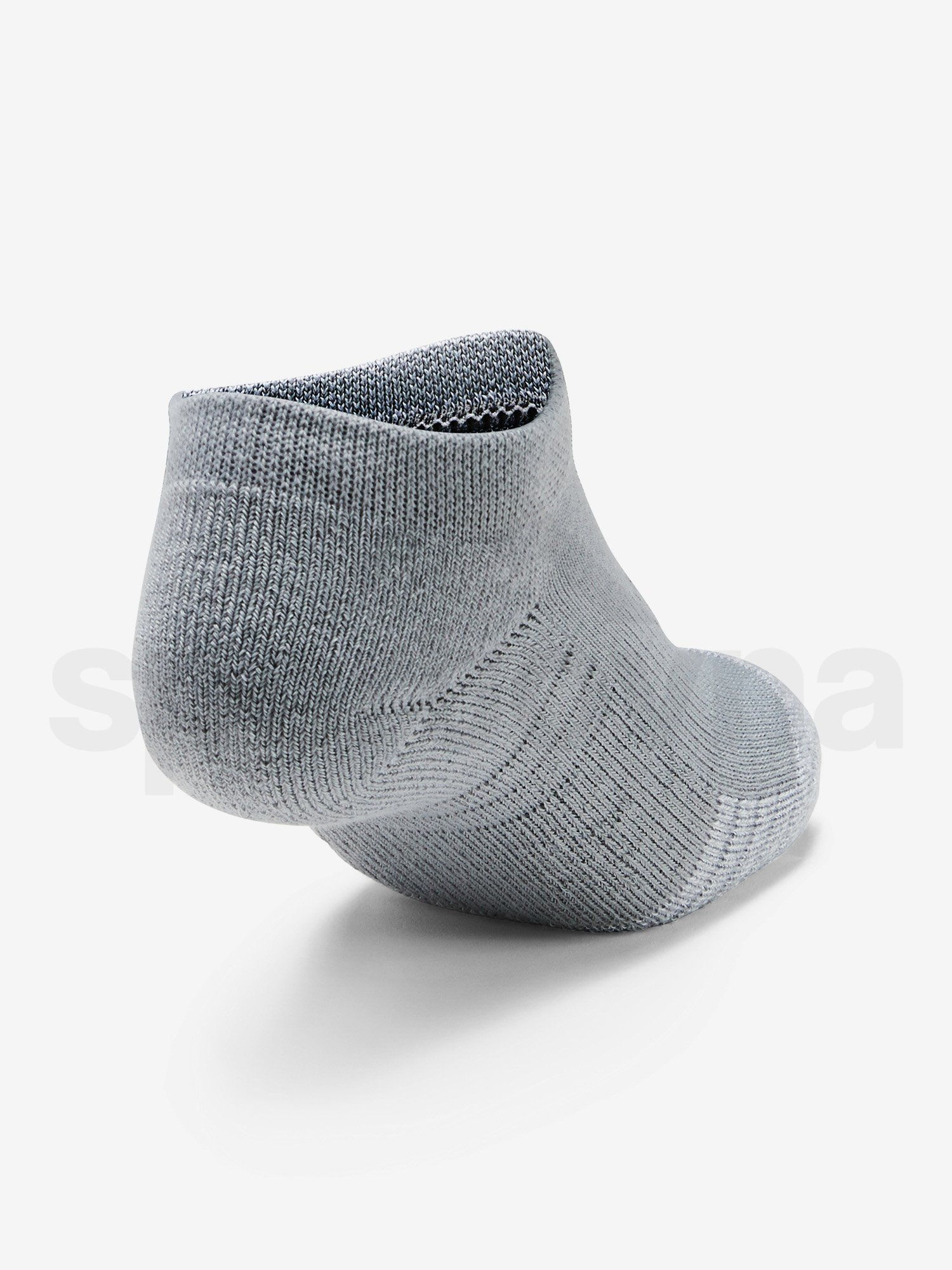 Ponožky Under Armour Youth Heatgear NS J - šedá/černá/bílá