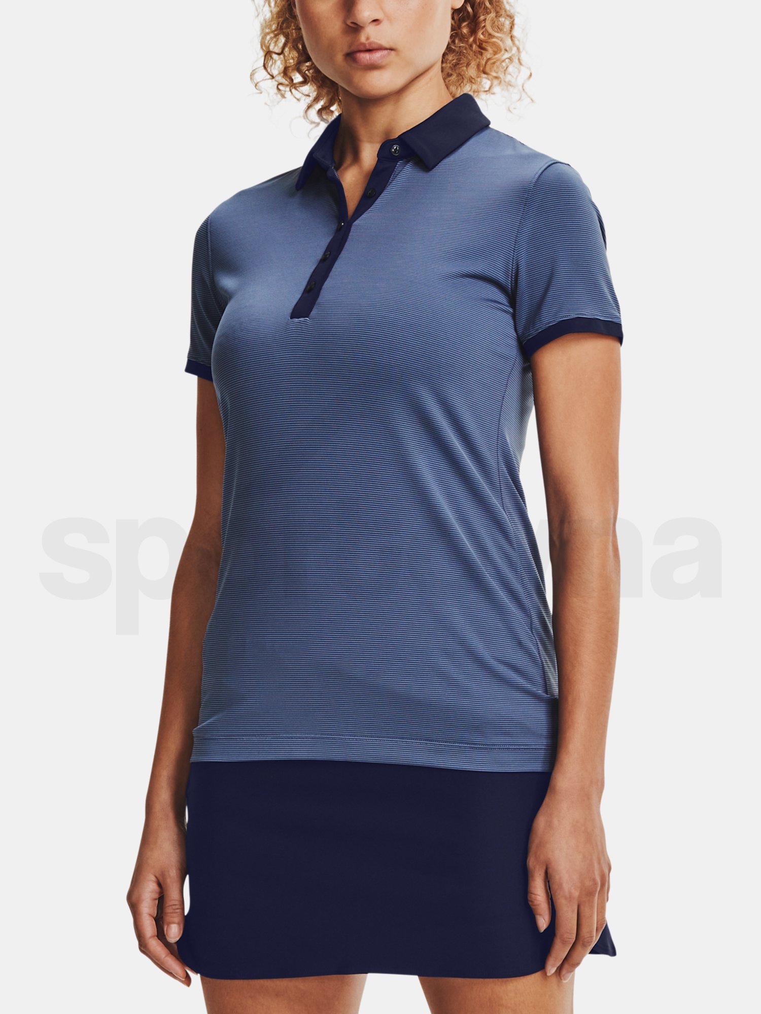 Tričko Under Armour Zinger SS Novelty Polo-BLU