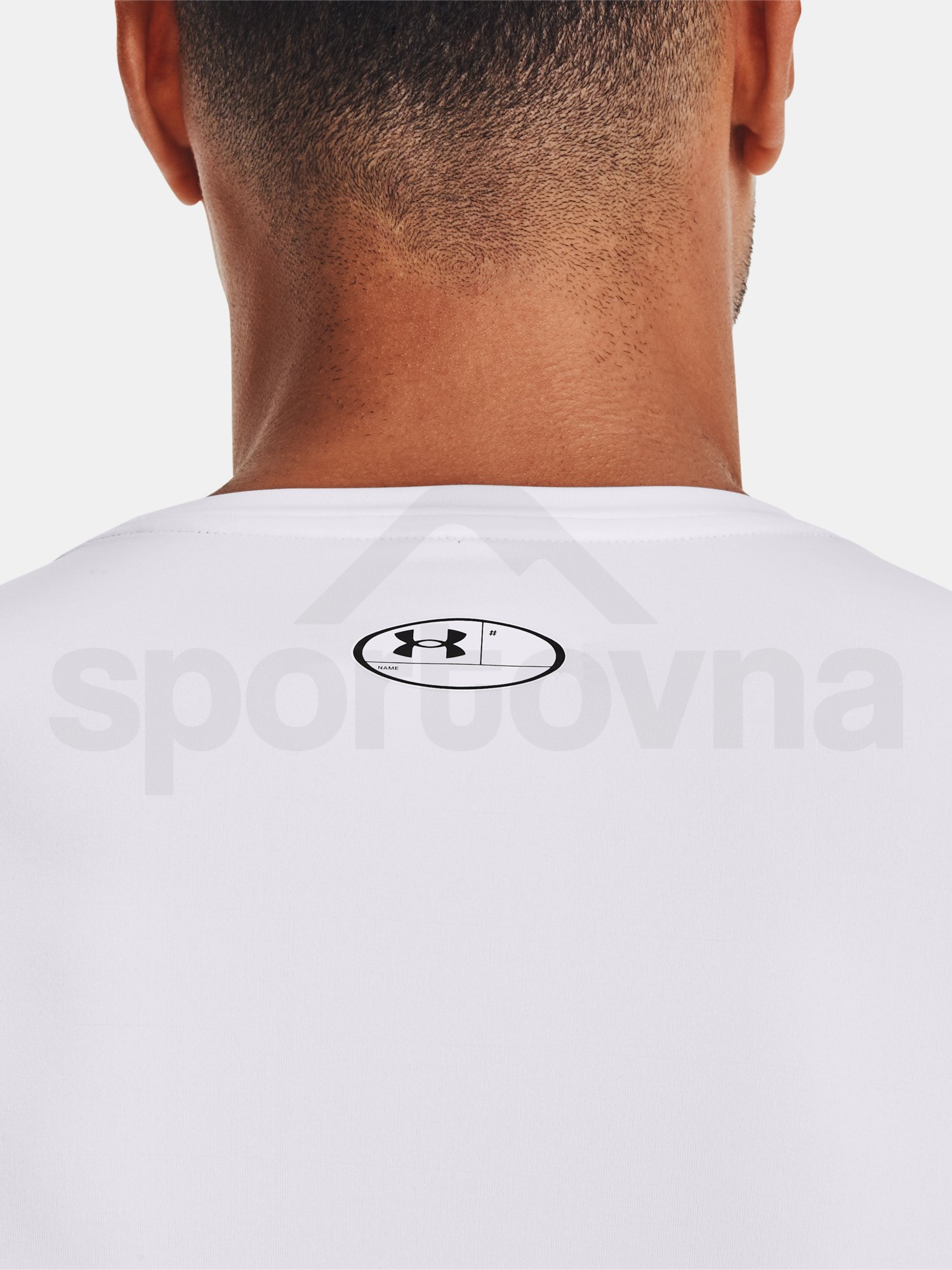 Tričko Under Armour HG Armour Fitted LS-WHT