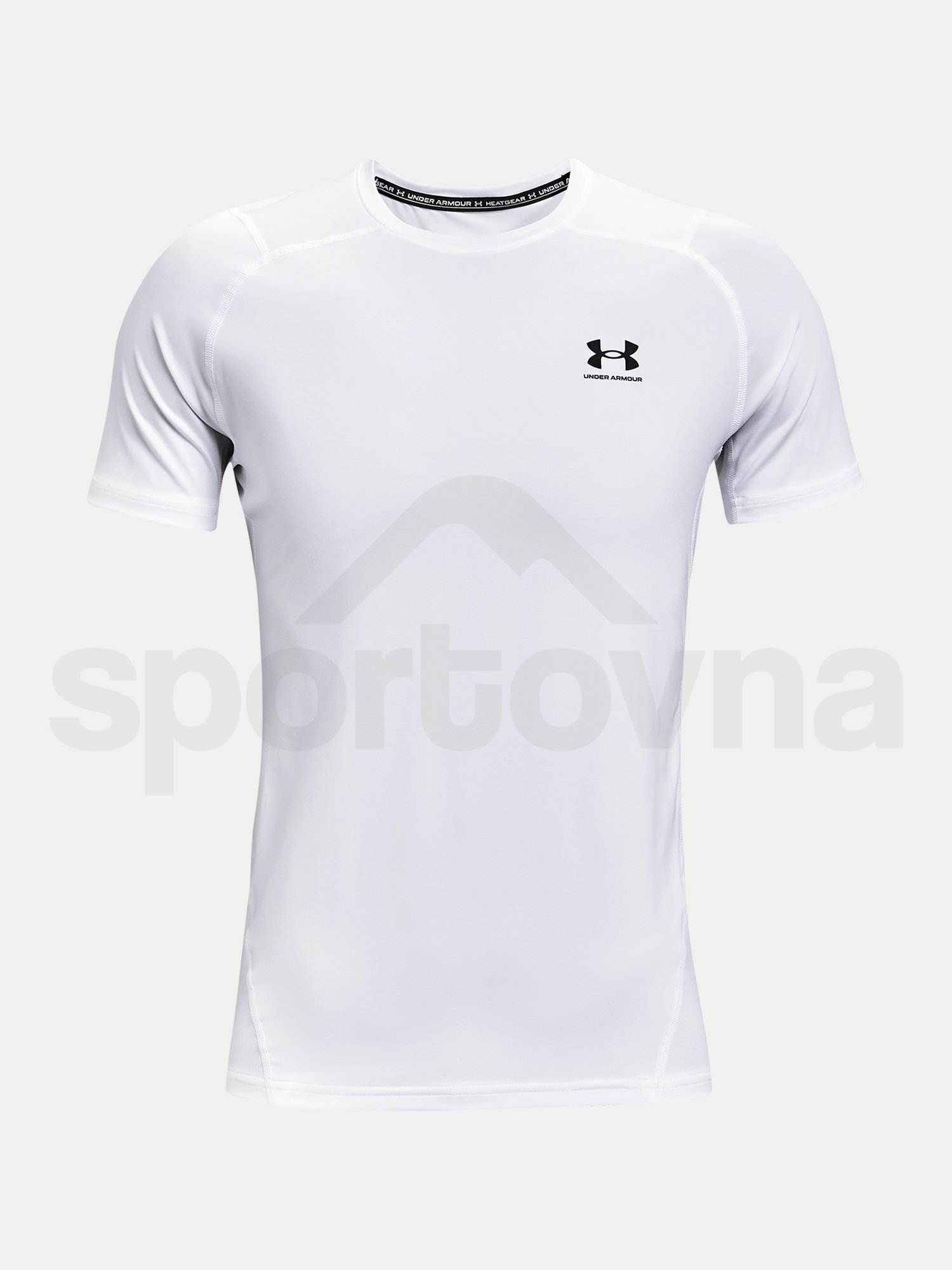 Tričko Under Armour HG Armour Fitted SS-WHT