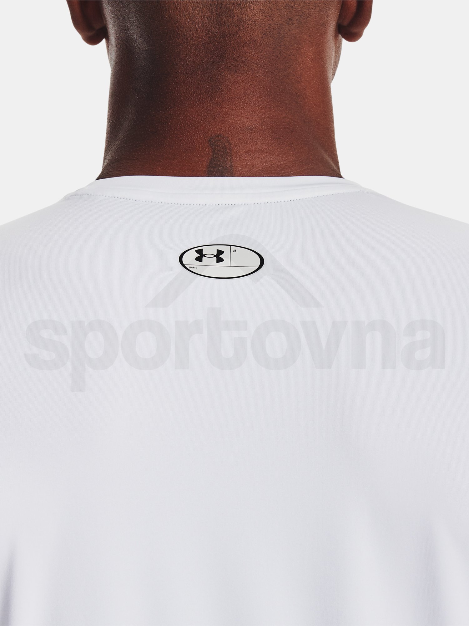 Tričko Under Armour HG Armour Fitted SS-WHT