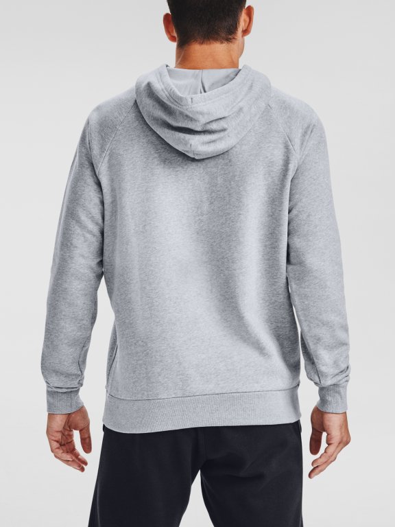 Mikina Under Armour Rival Fleece Hoodie M - šedá