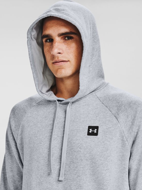 Mikina Under Armour Rival Fleece Hoodie M - šedá