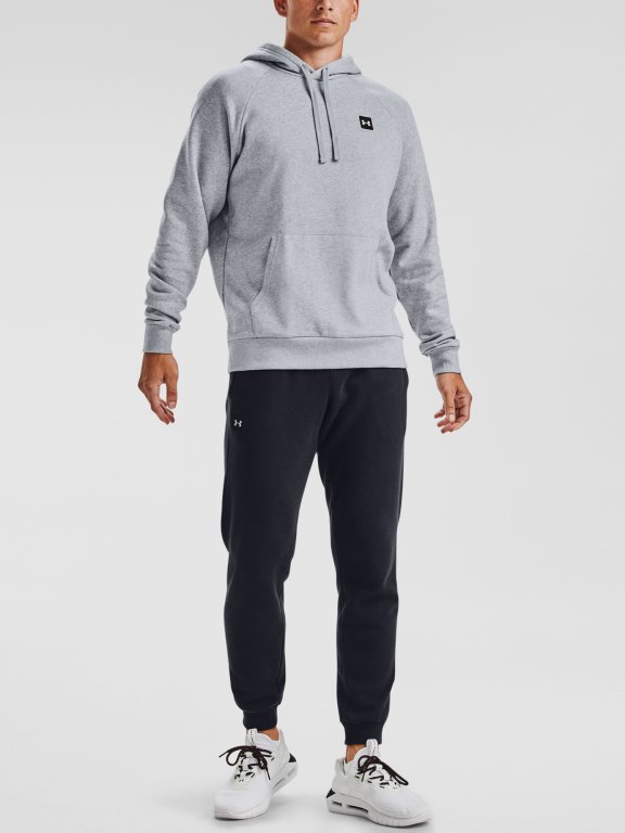 Mikina Under Armour Rival Fleece Hoodie M - šedá