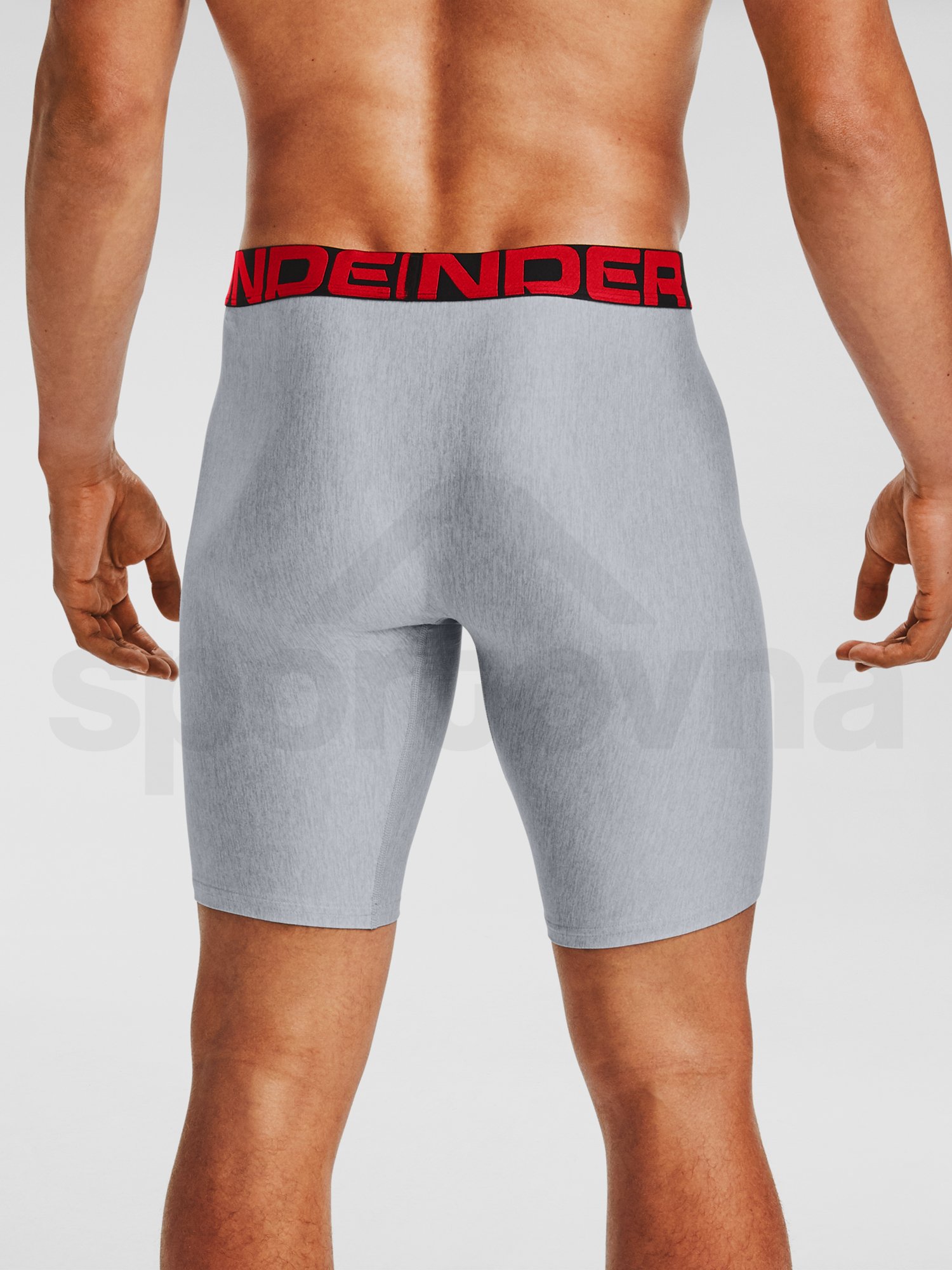 Boxerky Under Armour Tech 9in 2 Pack M - šedá