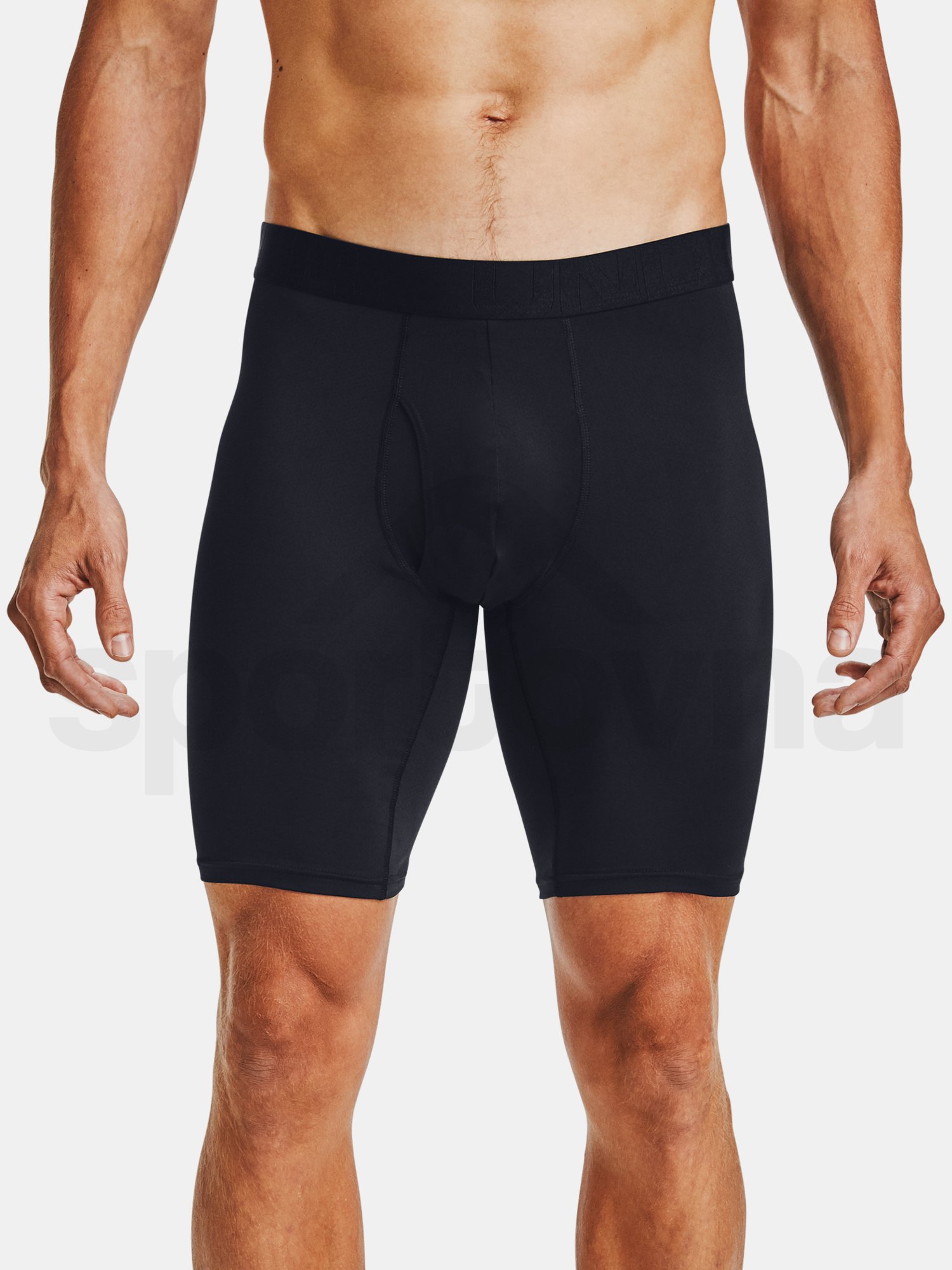 Boxerky Under Armour Tech Mesh 9in 2 Pack - čierna