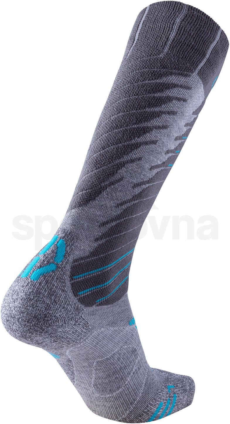 Ponožky UYN Ski Comfort Fit W - šedá/modrá