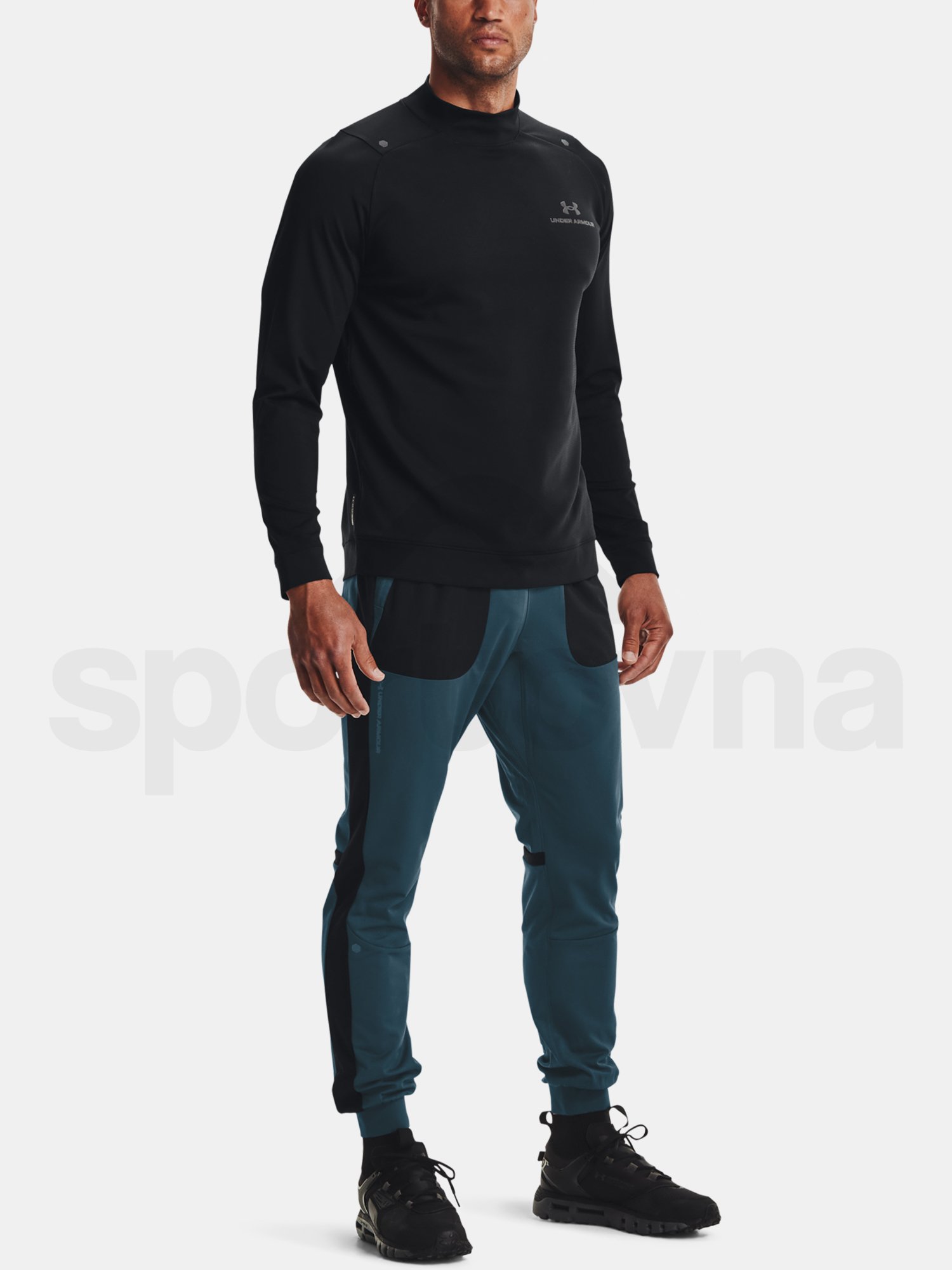 Kalhoty Under Armour UA Rush All Purpose Pants M - modrá