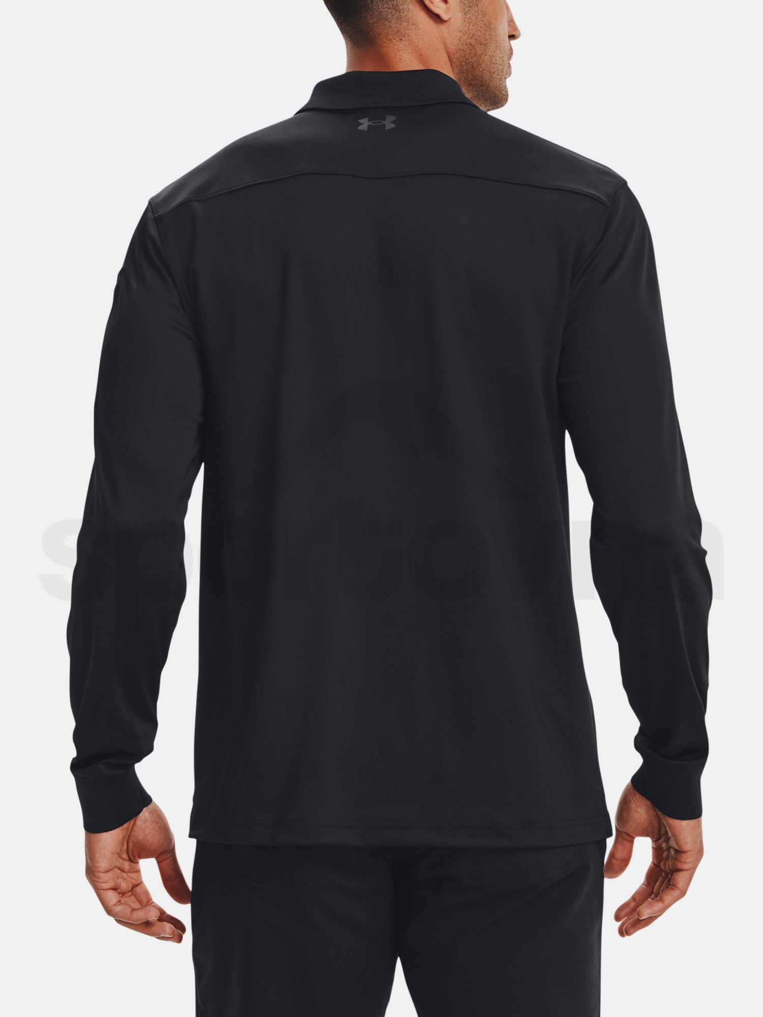 Tričko Under Armour Tac Performance Polo LS 2.0-BLK