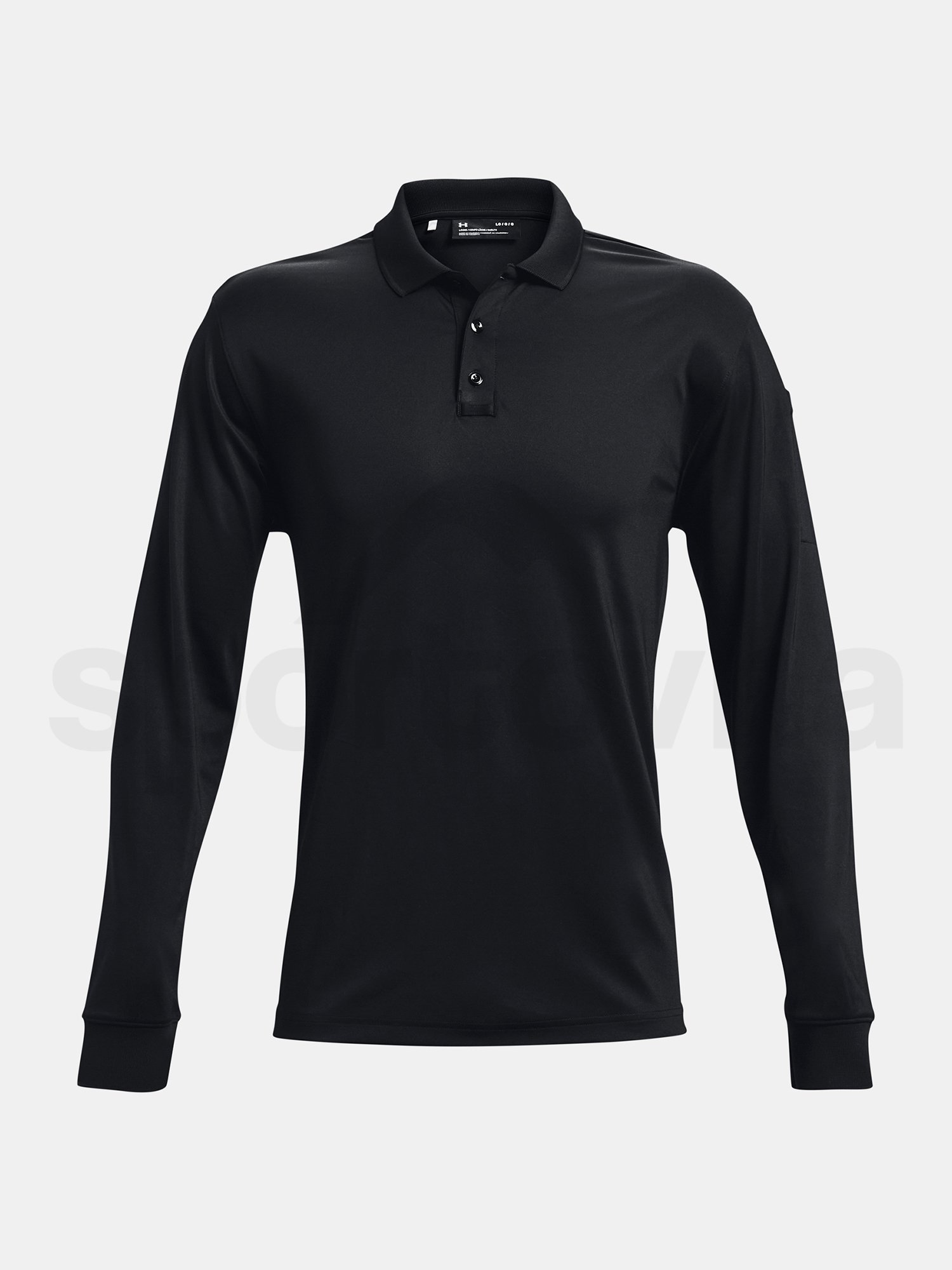 Tričko Under Armour Tac Performance Polo LS 2.0-BLK