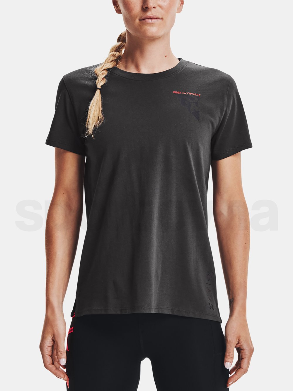 Tričko Under Armour Run Anywhere Short Sleeve-GRY