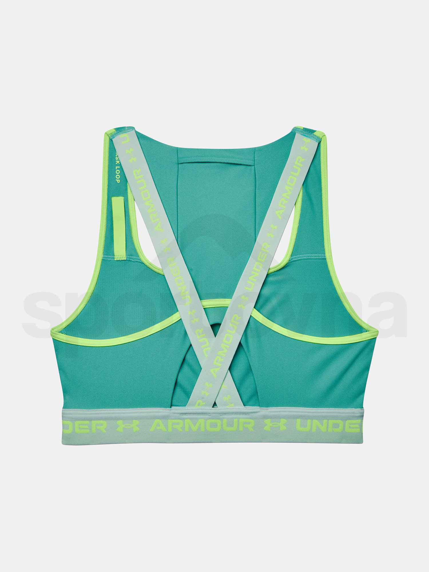 Podprsenka Under Armour UA Crossback Mid Bra Pkt-GRN