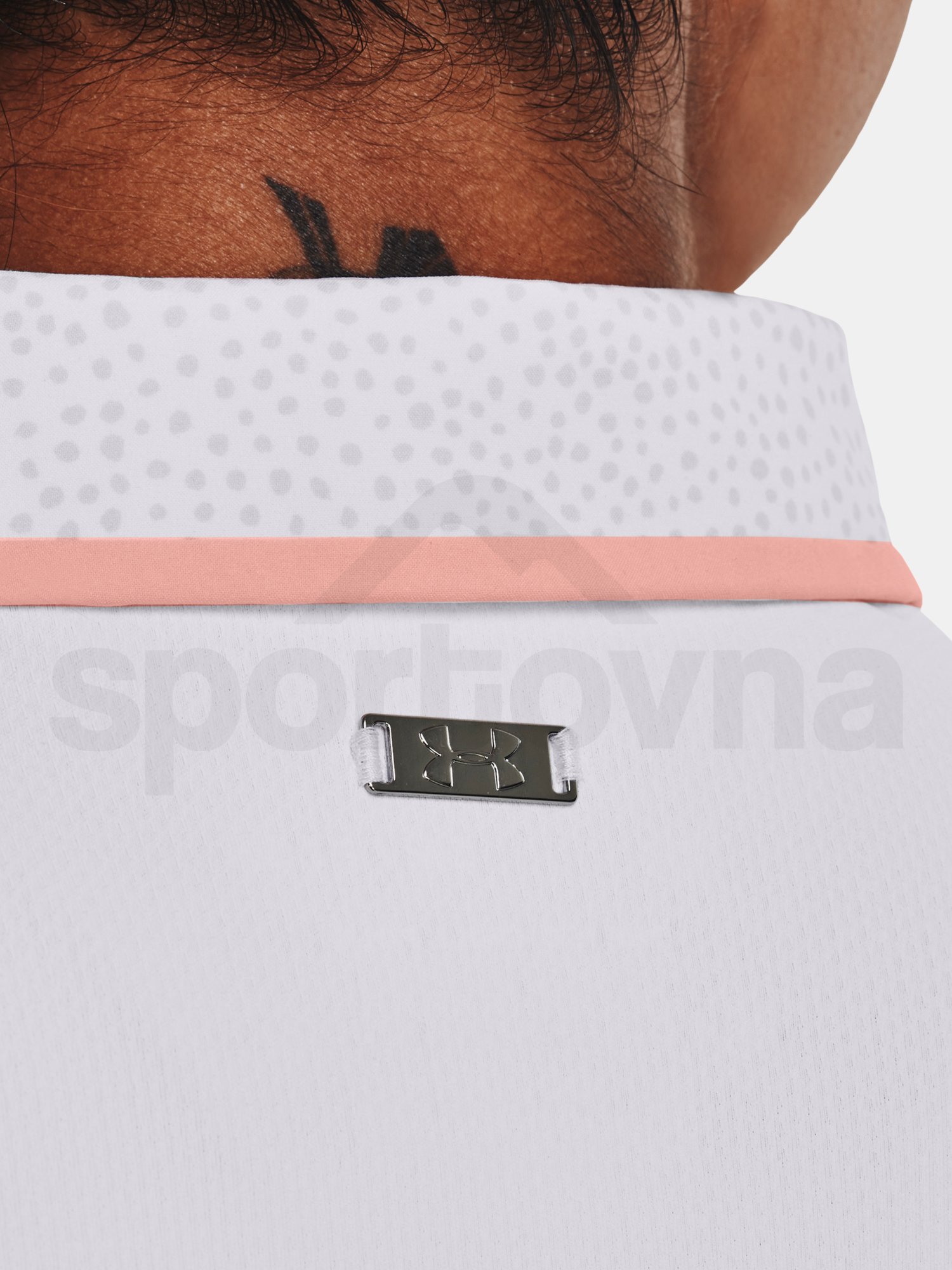 Tričko Under Armour UA Iso-Chill SS Polo-WHT