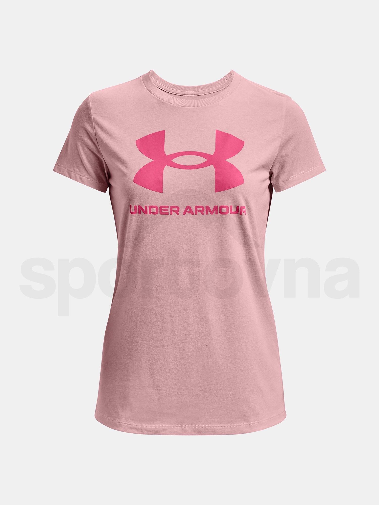 Tričko Under Armour UA Sportstyle Logo W - růžová