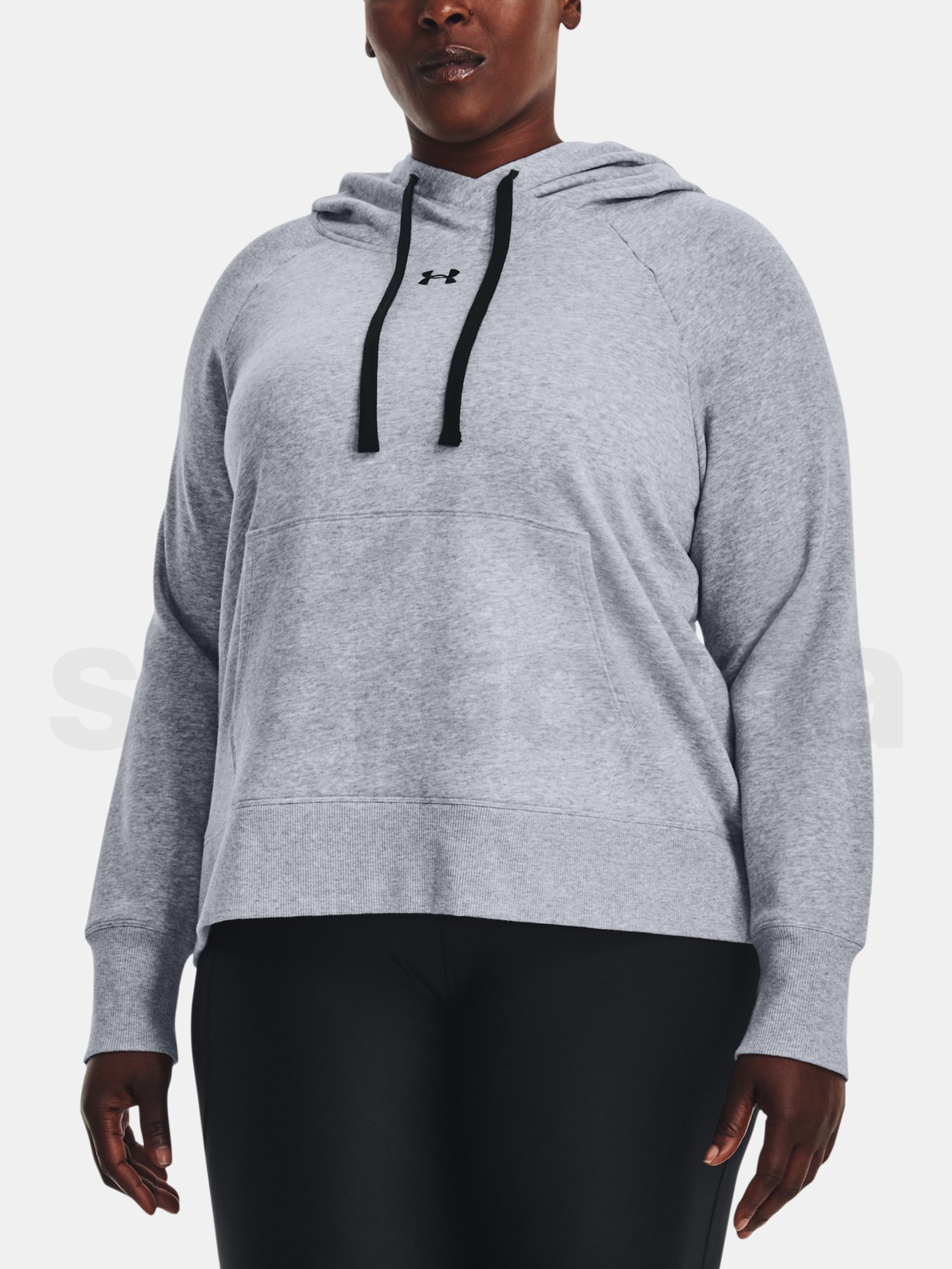 Mikina Under Armour Rival Fleece HB Hoodie&-GRY