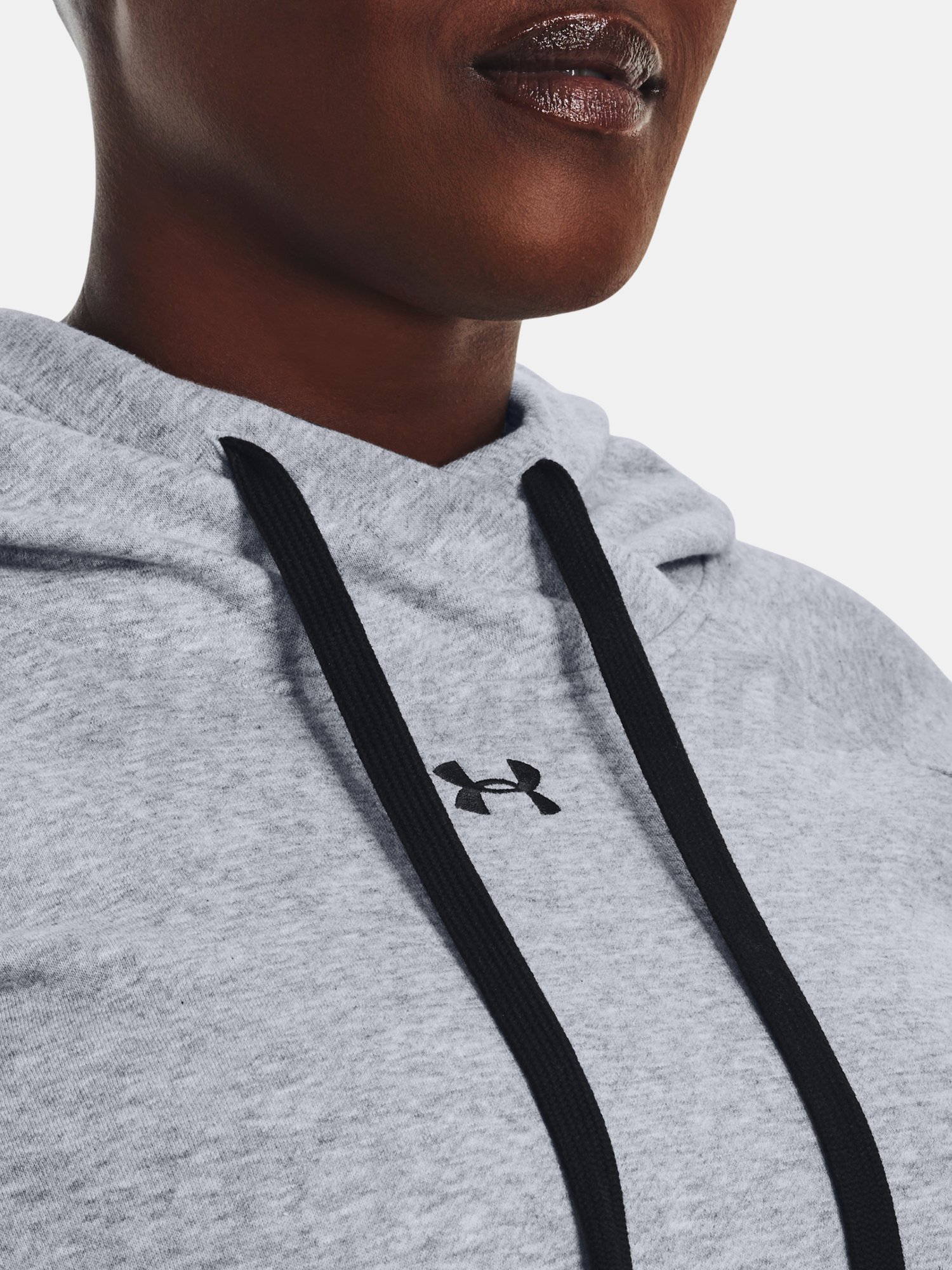 Mikina Under Armour Rival Fleece HB Hoodie&-GRY