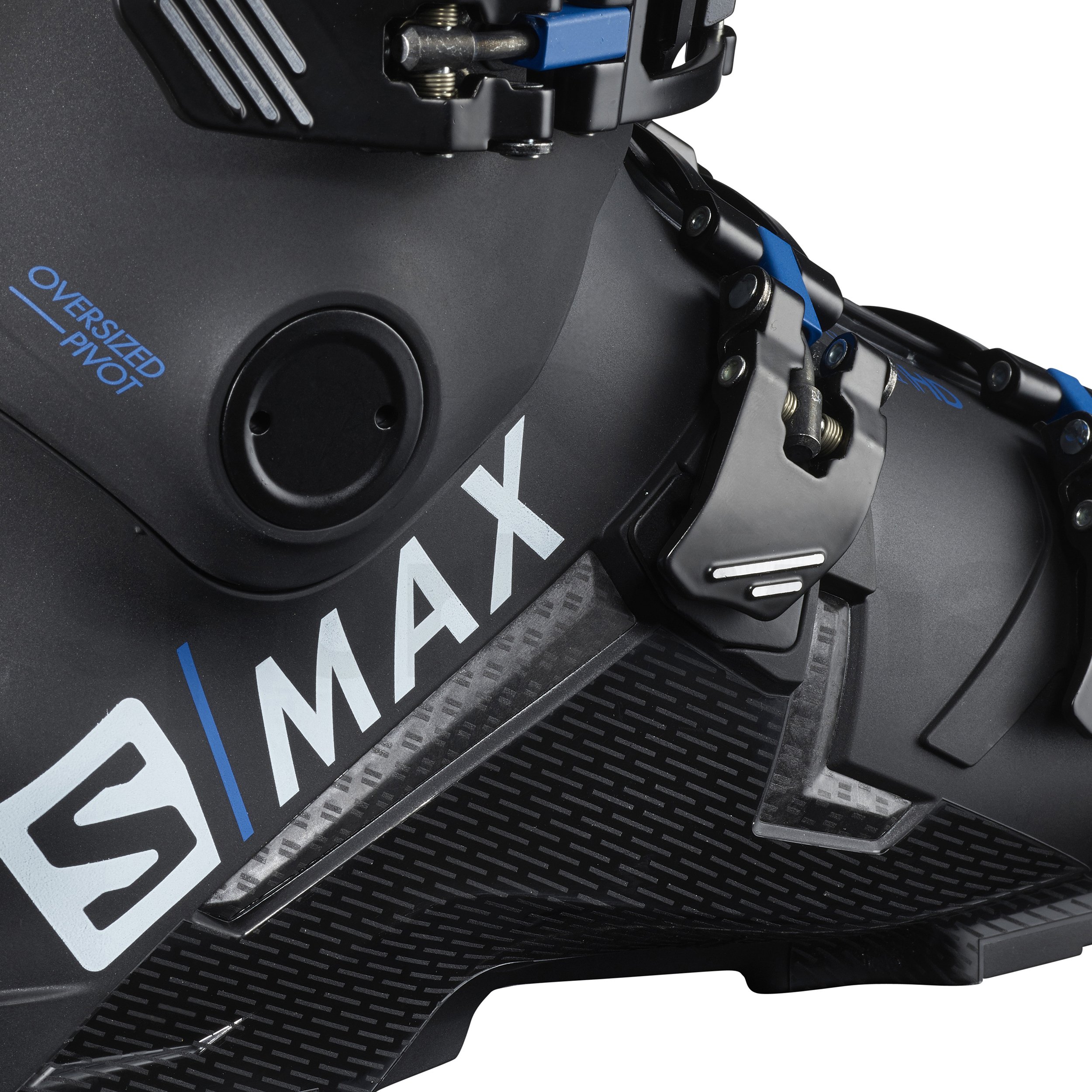 Lyžařské boty Salomon S/MAX 130 - černá/modrá