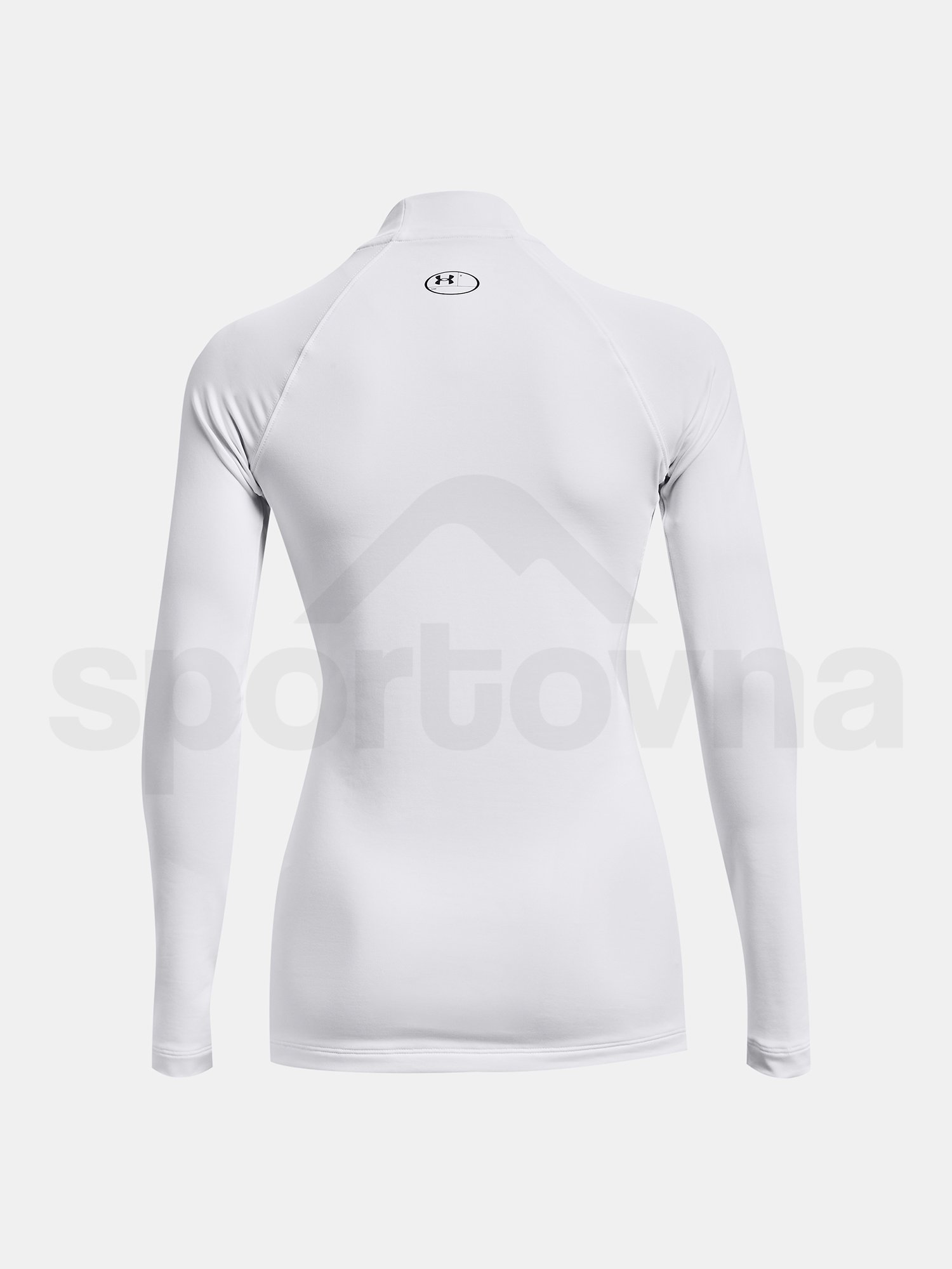 Tričko Under Armour UA CG Authentics Mockneck - biela