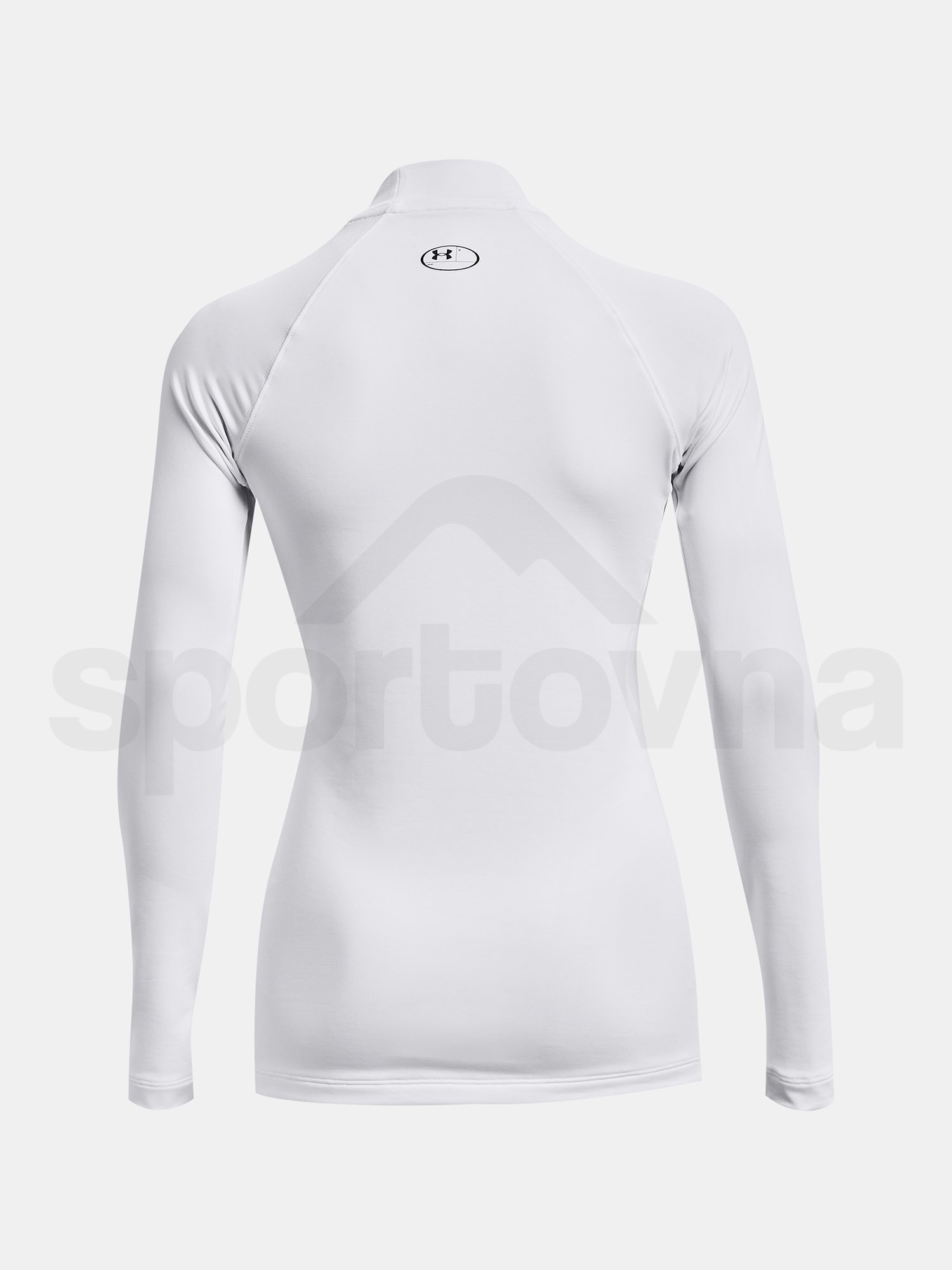 Tričko Under Armour UA CG Authentics Mockneck - biela