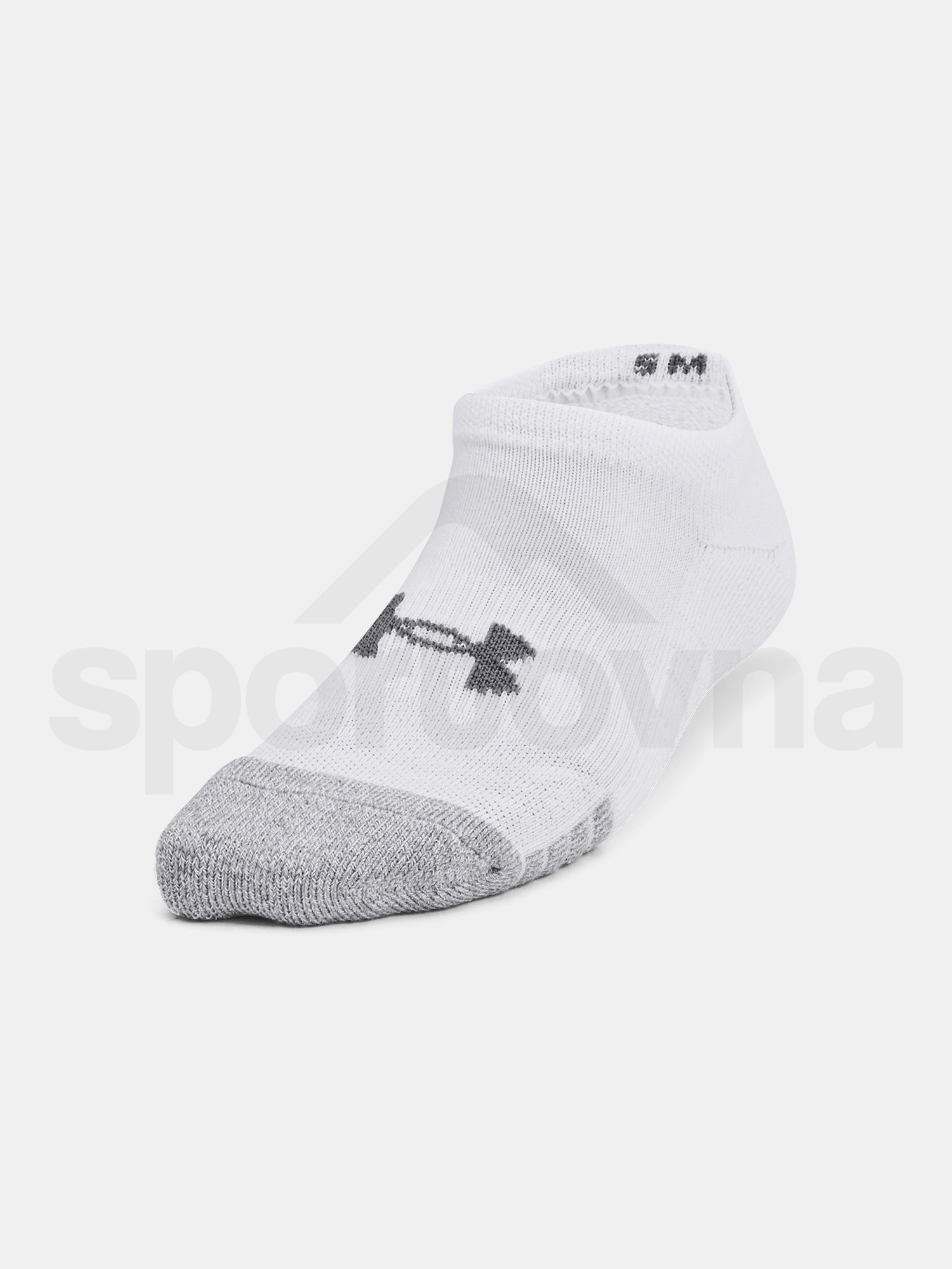 Ponožky Under Armour UA Heatgear 3pk No Show Yth-WHT